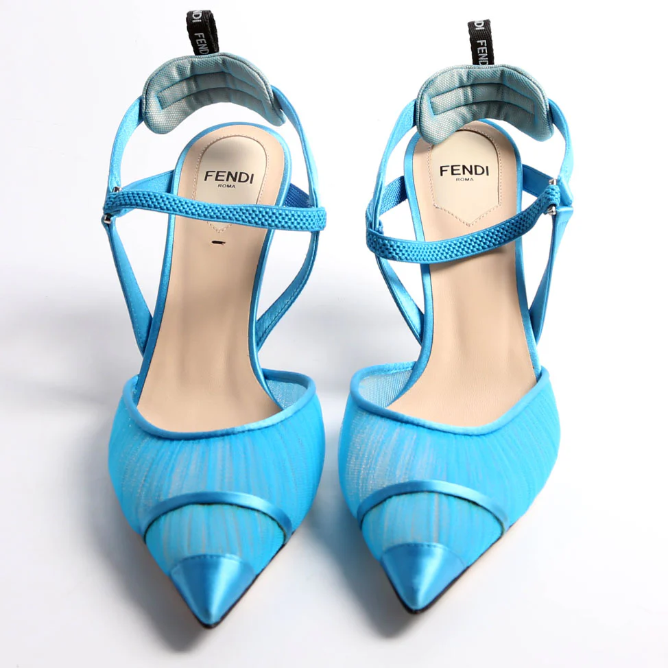 Colibri Lite 85MM Tulle Satin Size 37.5 Blue - Image 3