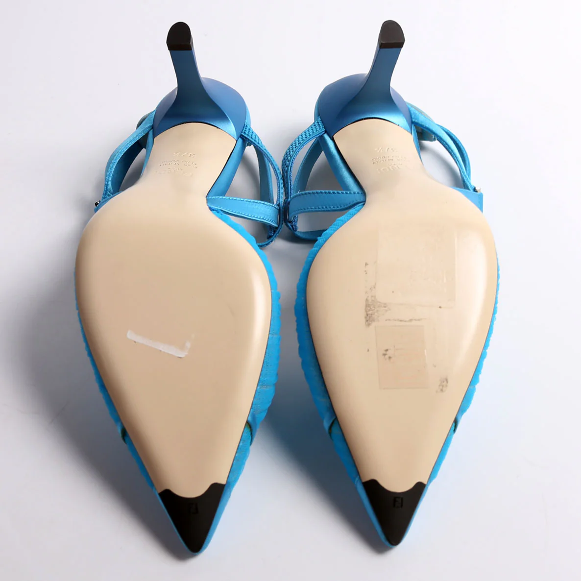 Colibri Lite 85MM Tulle Satin Size 37.5 Blue - Image 9