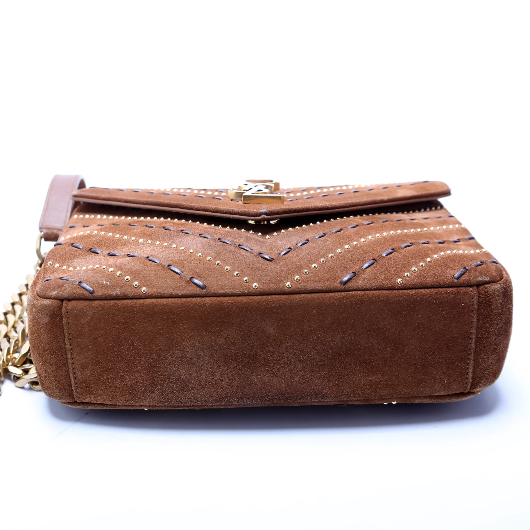 College Bag Medium Studded Suede 487213/428056/600279 - Image 4