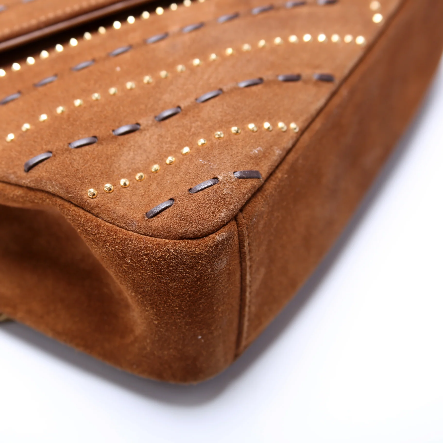 College Bag Medium Studded Suede 487213/428056/600279 - Image 5
