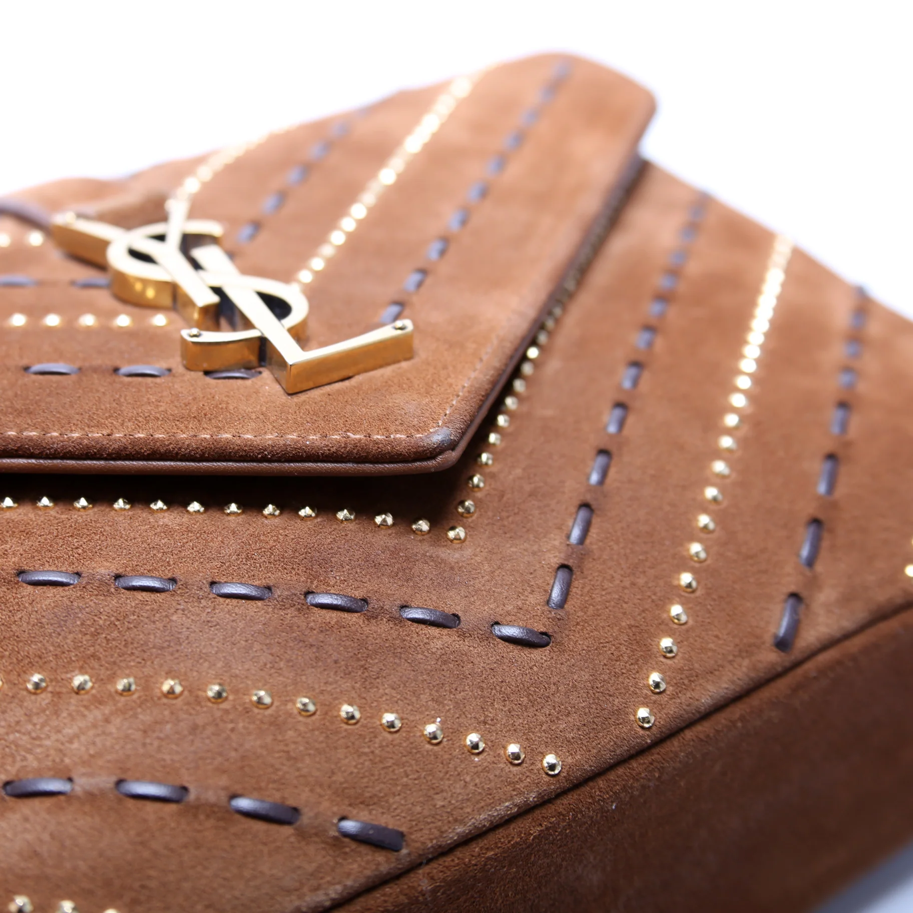 College Bag Medium Studded Suede 487213/428056/600279 - Image 7