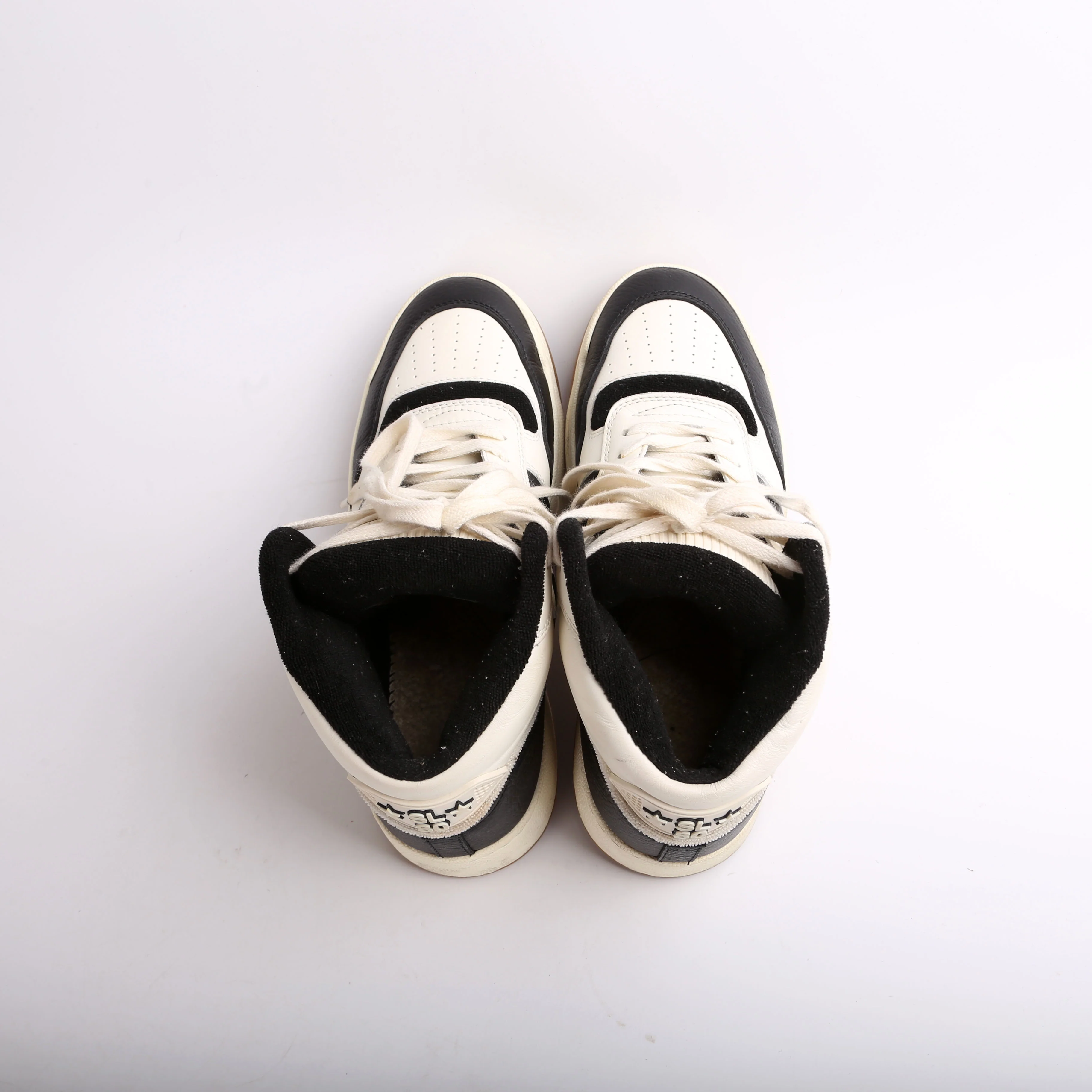 Colour Block High Top Sneakers Size 39 - Image 6