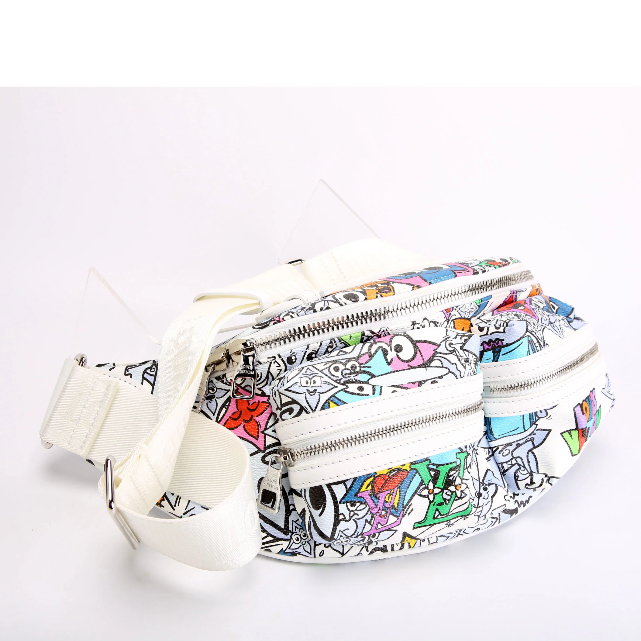 Comic Bumbag Multi/White - Image 2