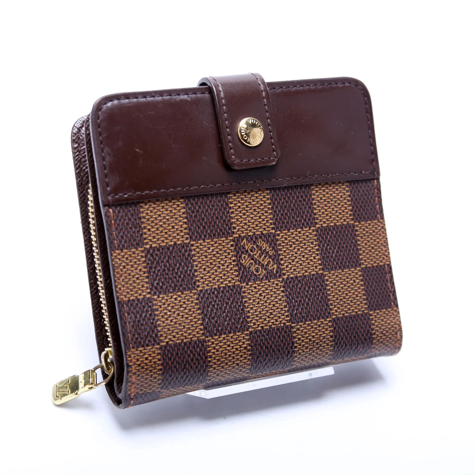 Compact Zippe Wallet Damier Ebene - Image 2