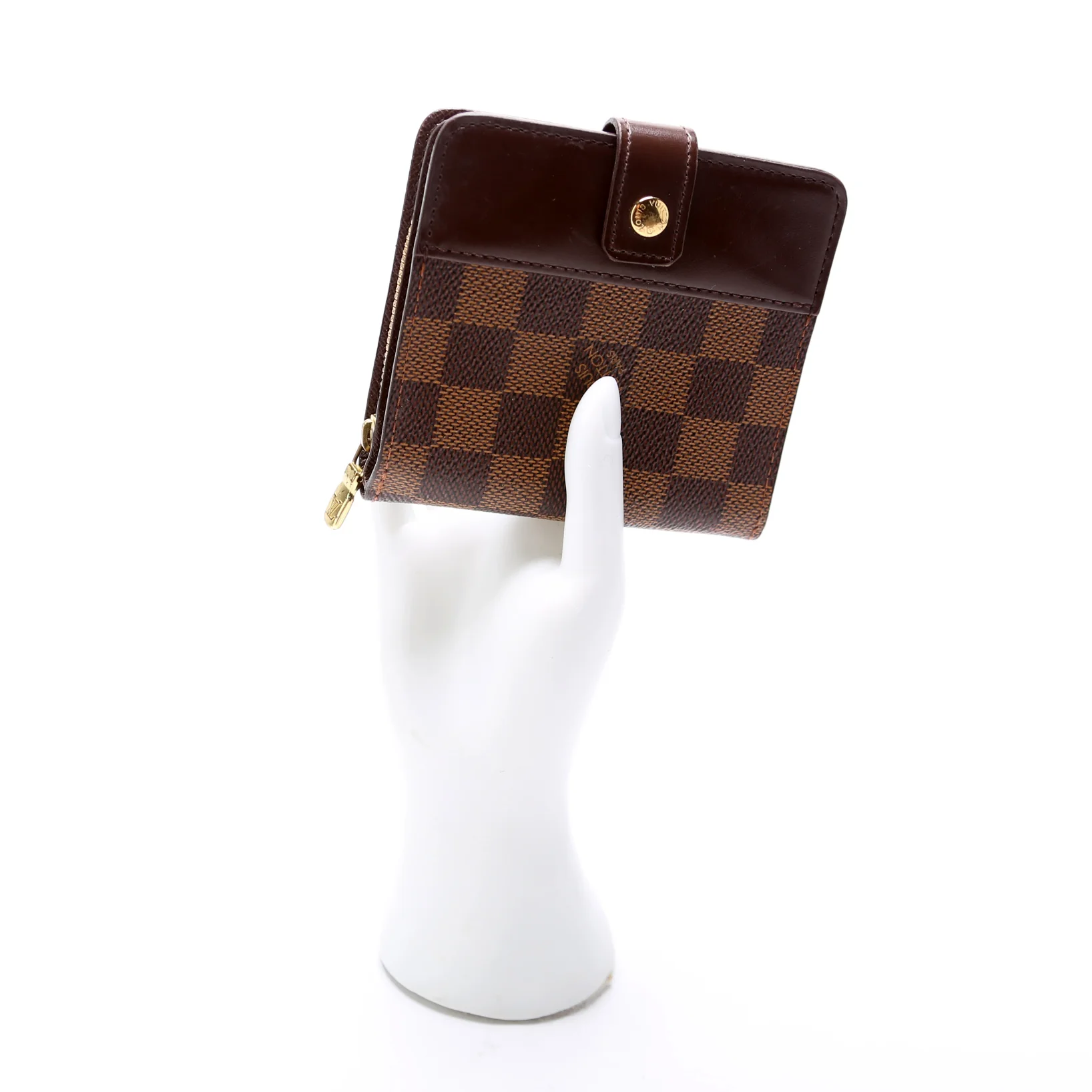 Compact Zippe Wallet Damier Ebene - Image 8