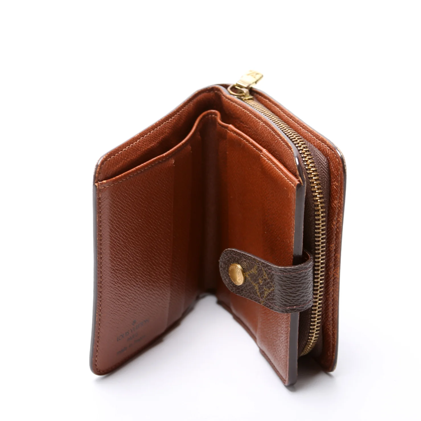 Compact Zippe Wallet Monogram - Image 8