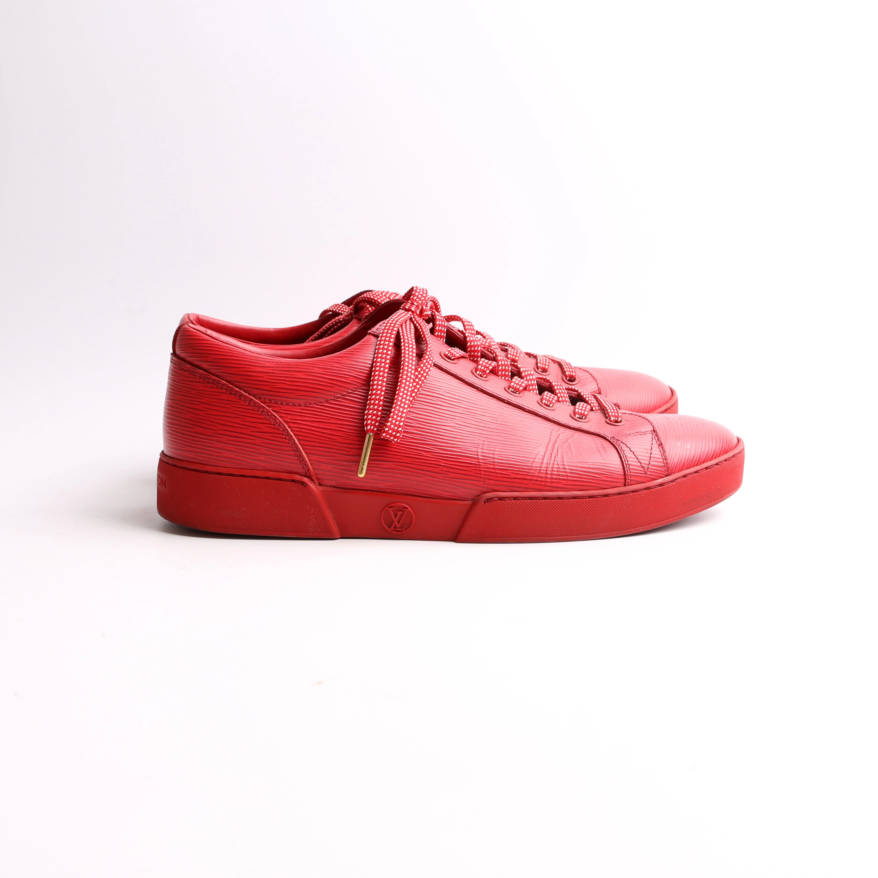 Concorde Epi Leather Sneakers Men's Size 7.5 (Women's 39.5) - Image 5