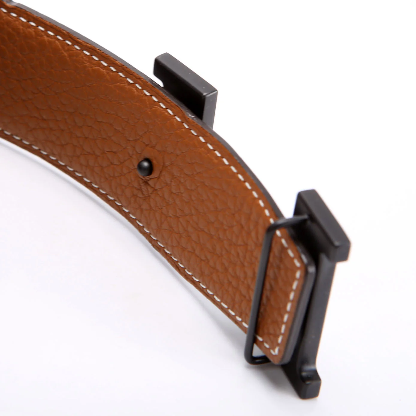 Constance H Narrow Belt Size 100 Black/Brown - Image 6