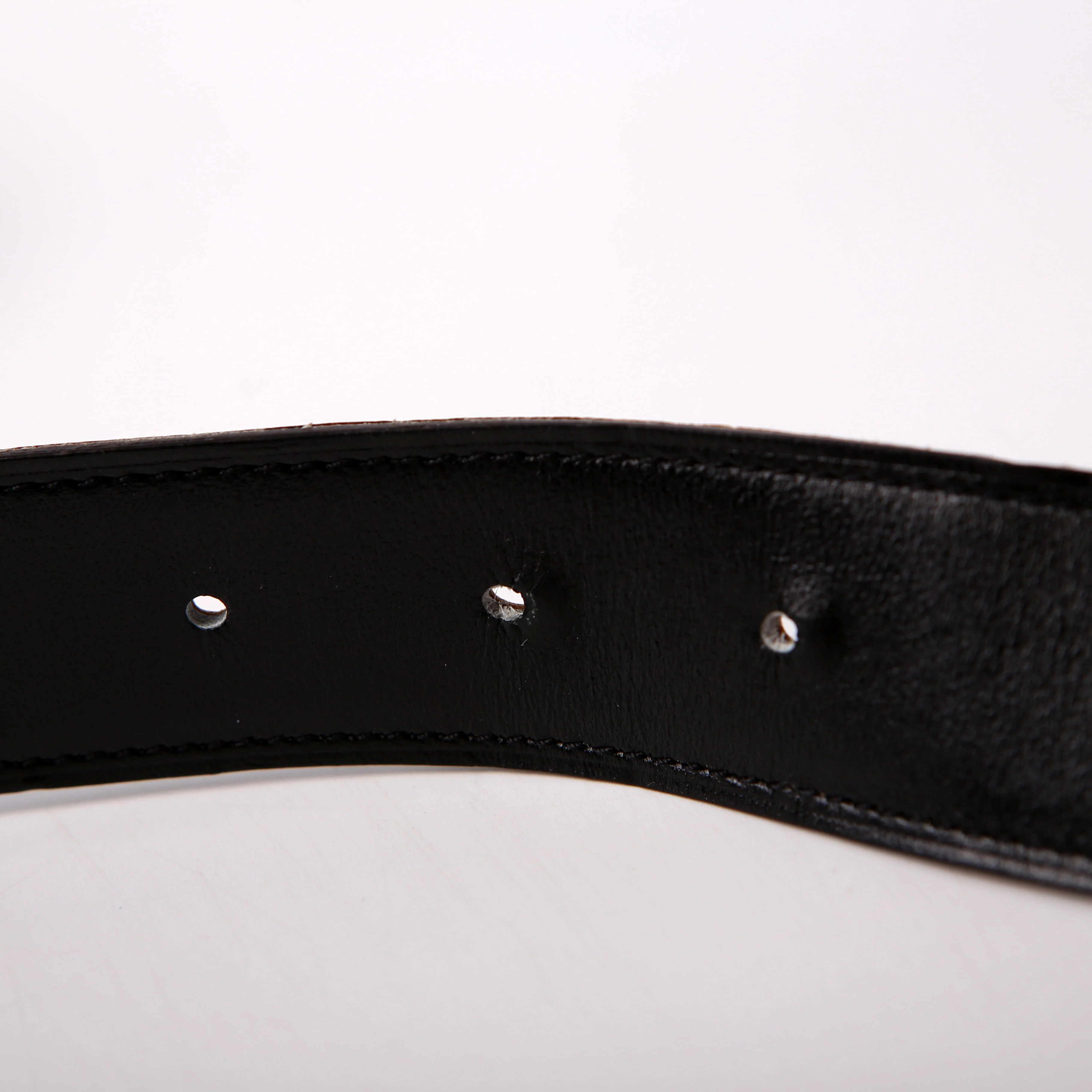 Constance H Reverse Leather Belt Size 85 - Image 10
