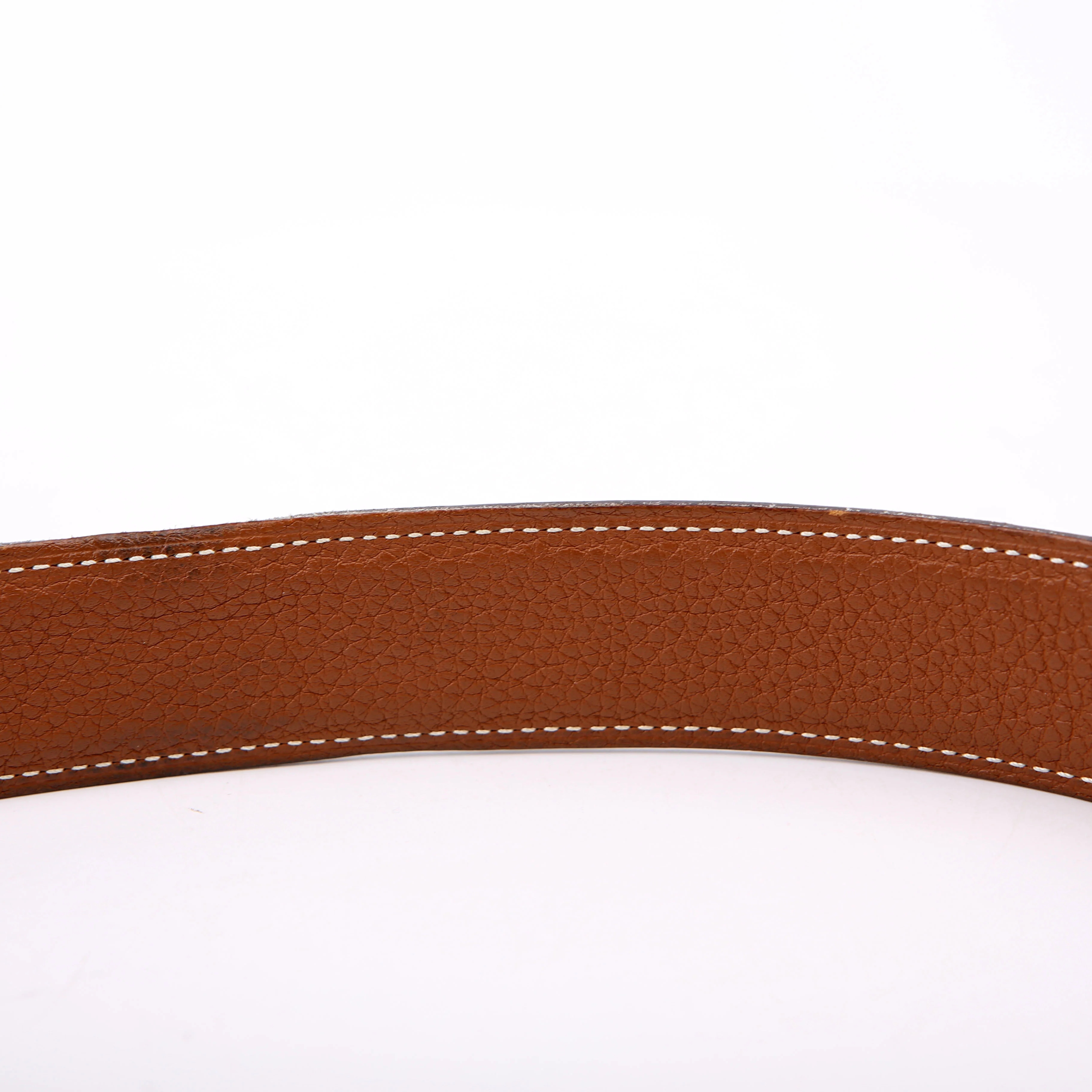 Constance H Reverse Leather Belt Size 85 - Image 12