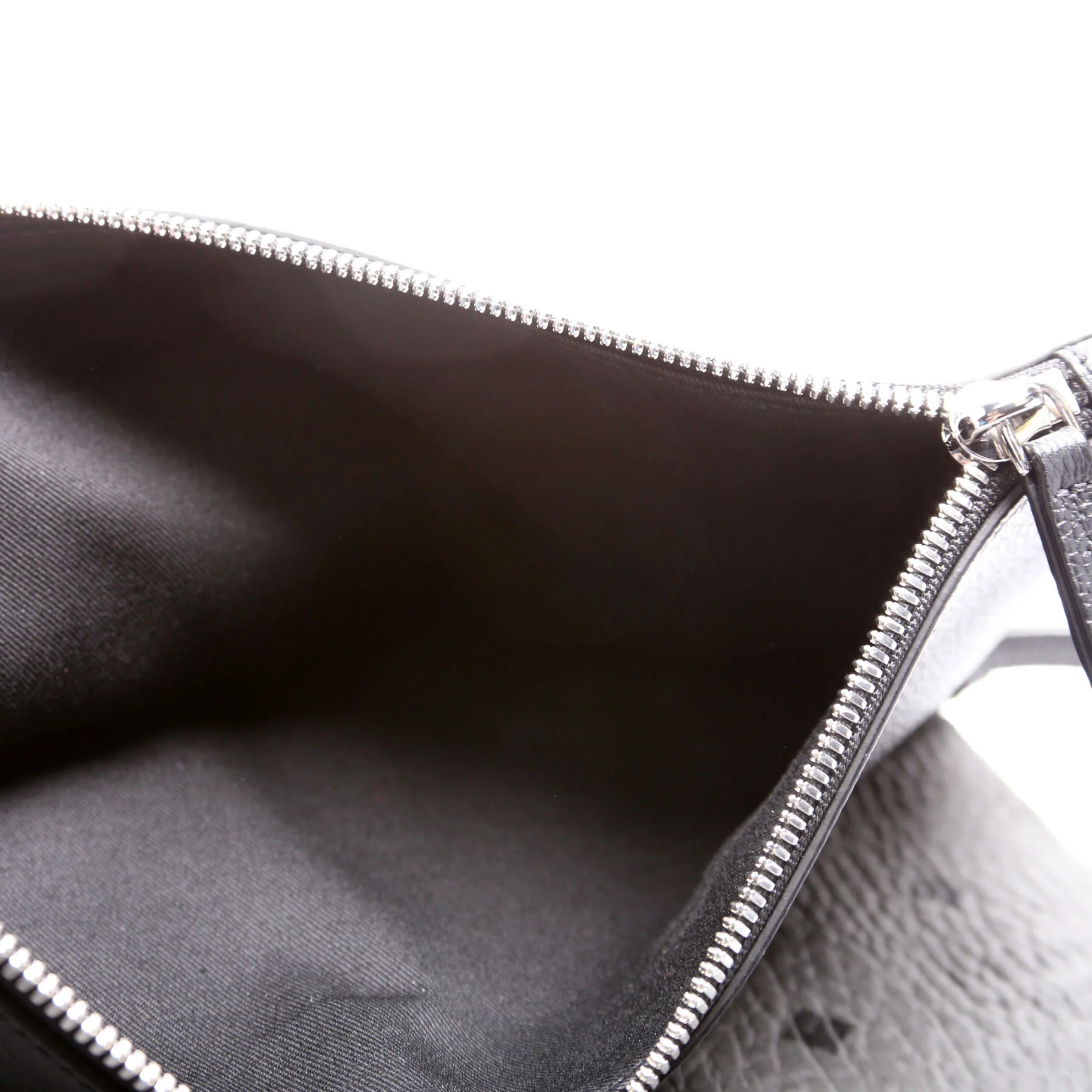 Corina Foldover Crossbody Vistos/Leather Black/Grey - Image 8