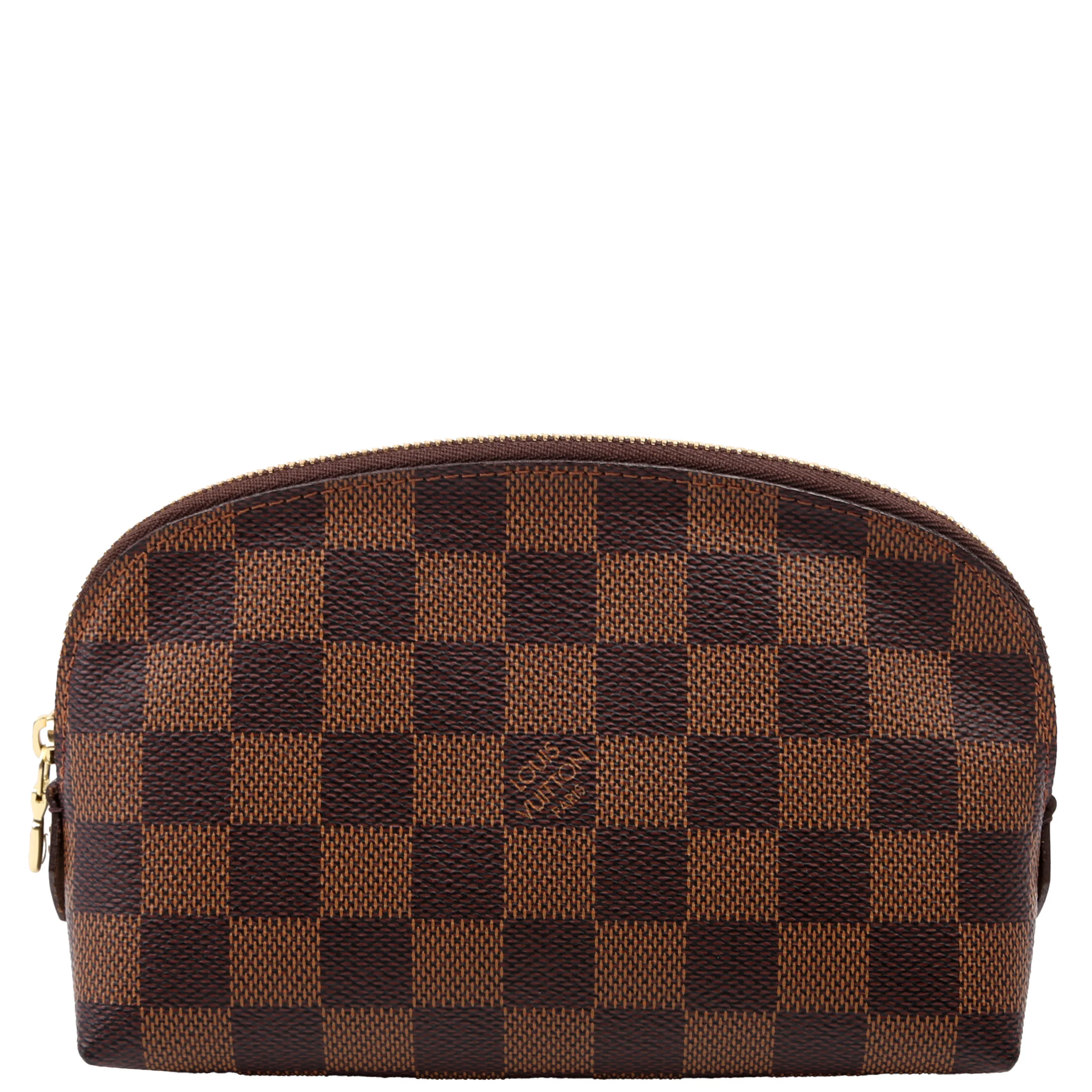 Cosmetic Pouch PM Damier Ebene Red