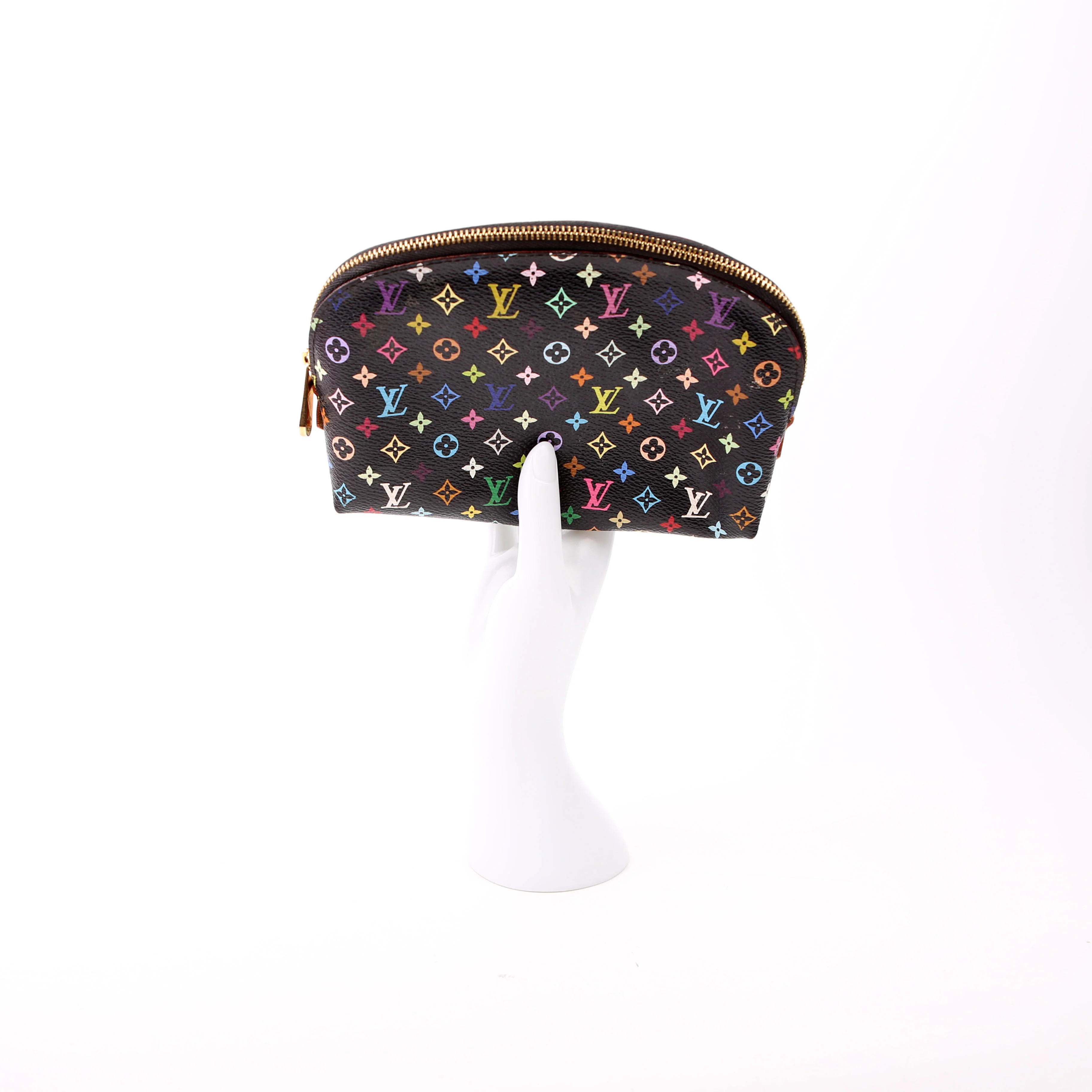 Cosmetic Pouch PM Multicolor Monogram Black - Image 16