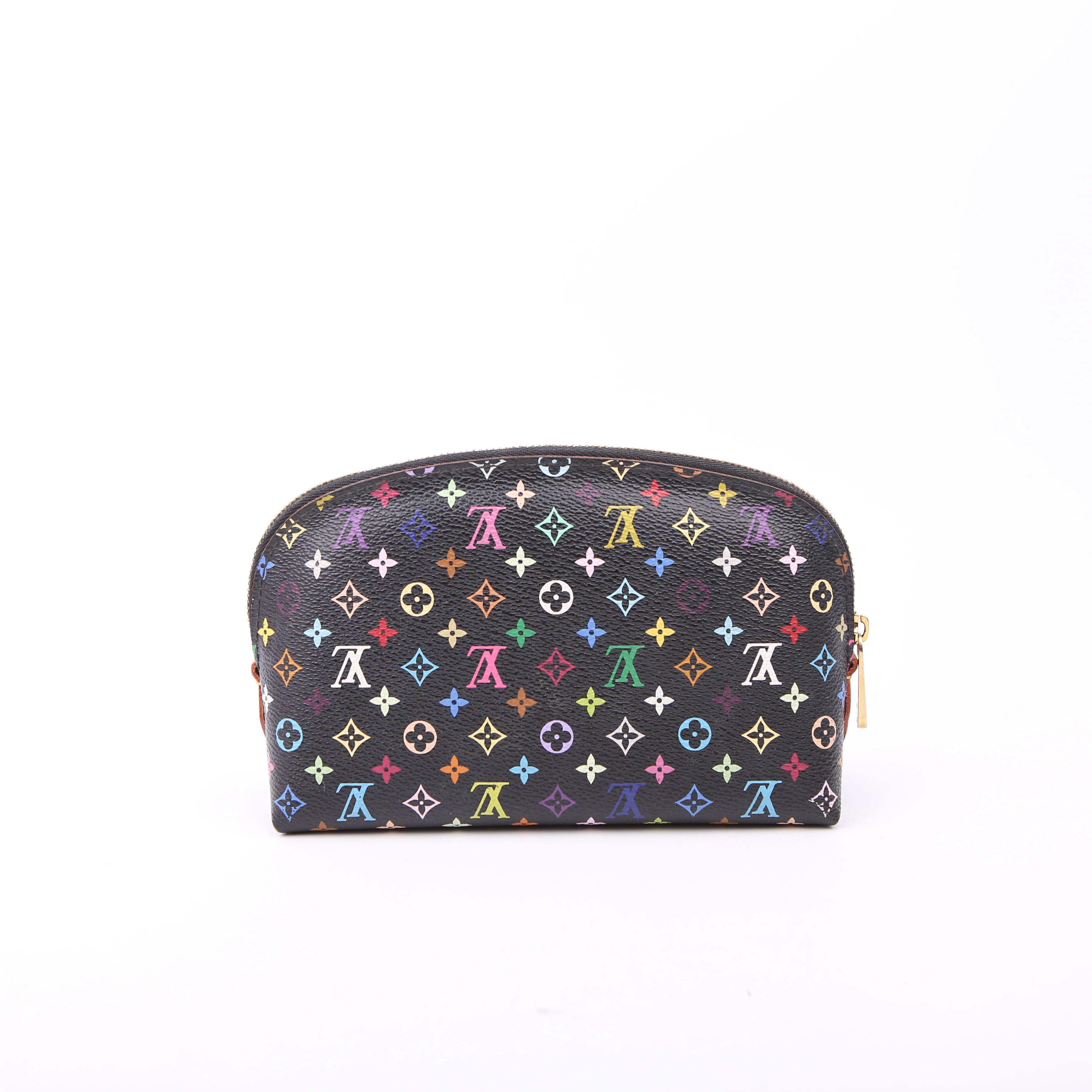 Cosmetic Pouch PM Multicolor Monogram Black - Image 3