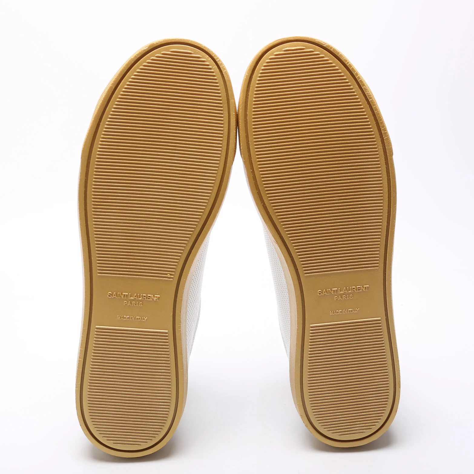 Court Classic Sneakers Size 40 White/Gold - Image 8