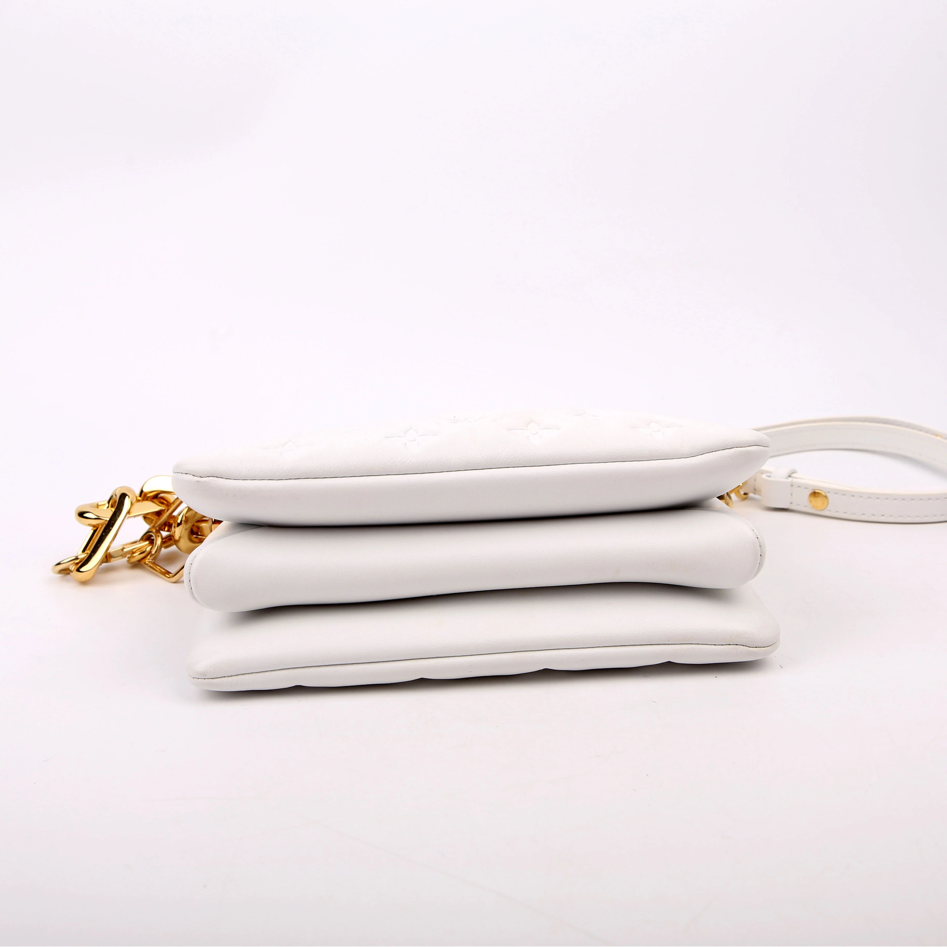 Coussin BB Lambskin New Version White - Image 4