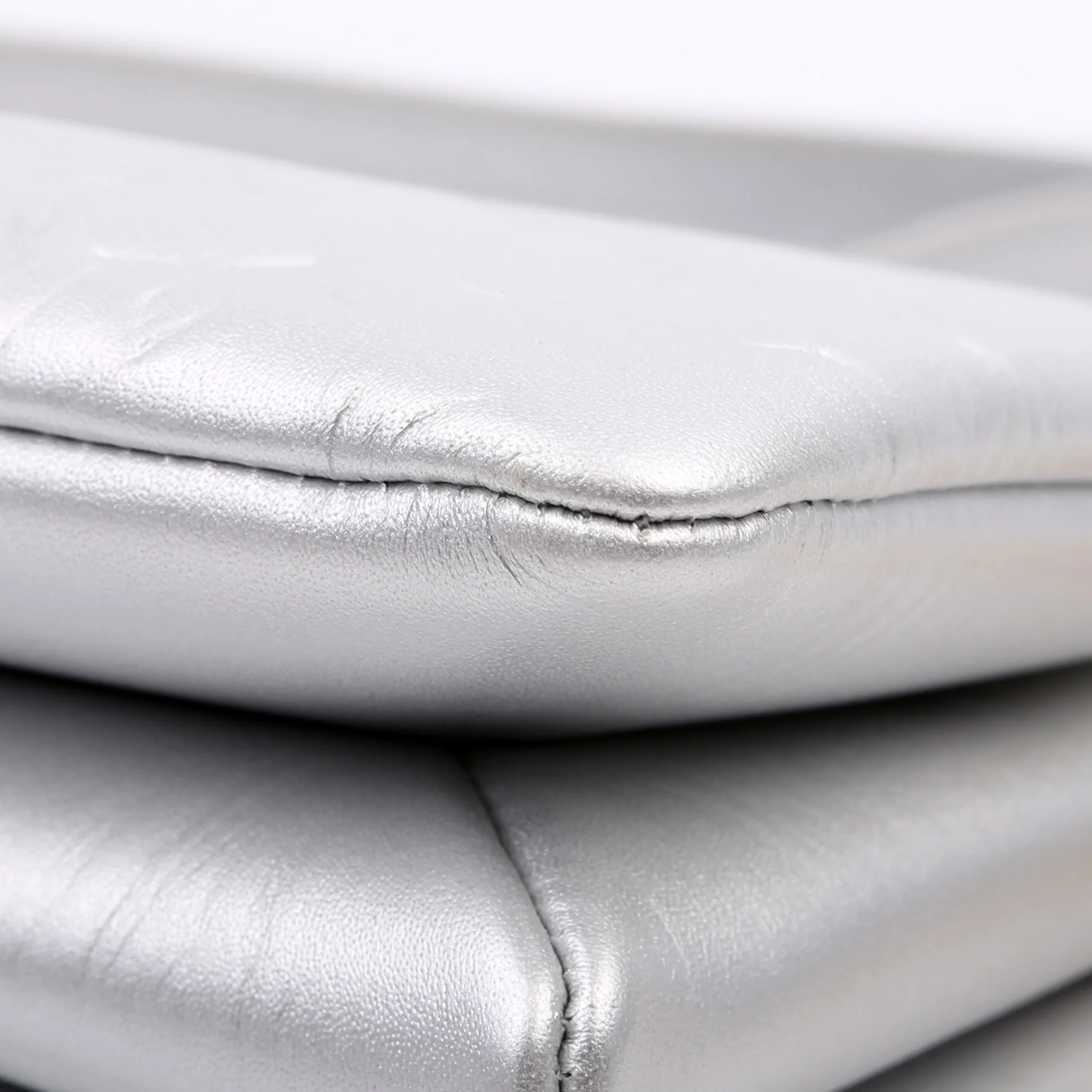 Coussin BB New Version Lambskin Silver - Image 6