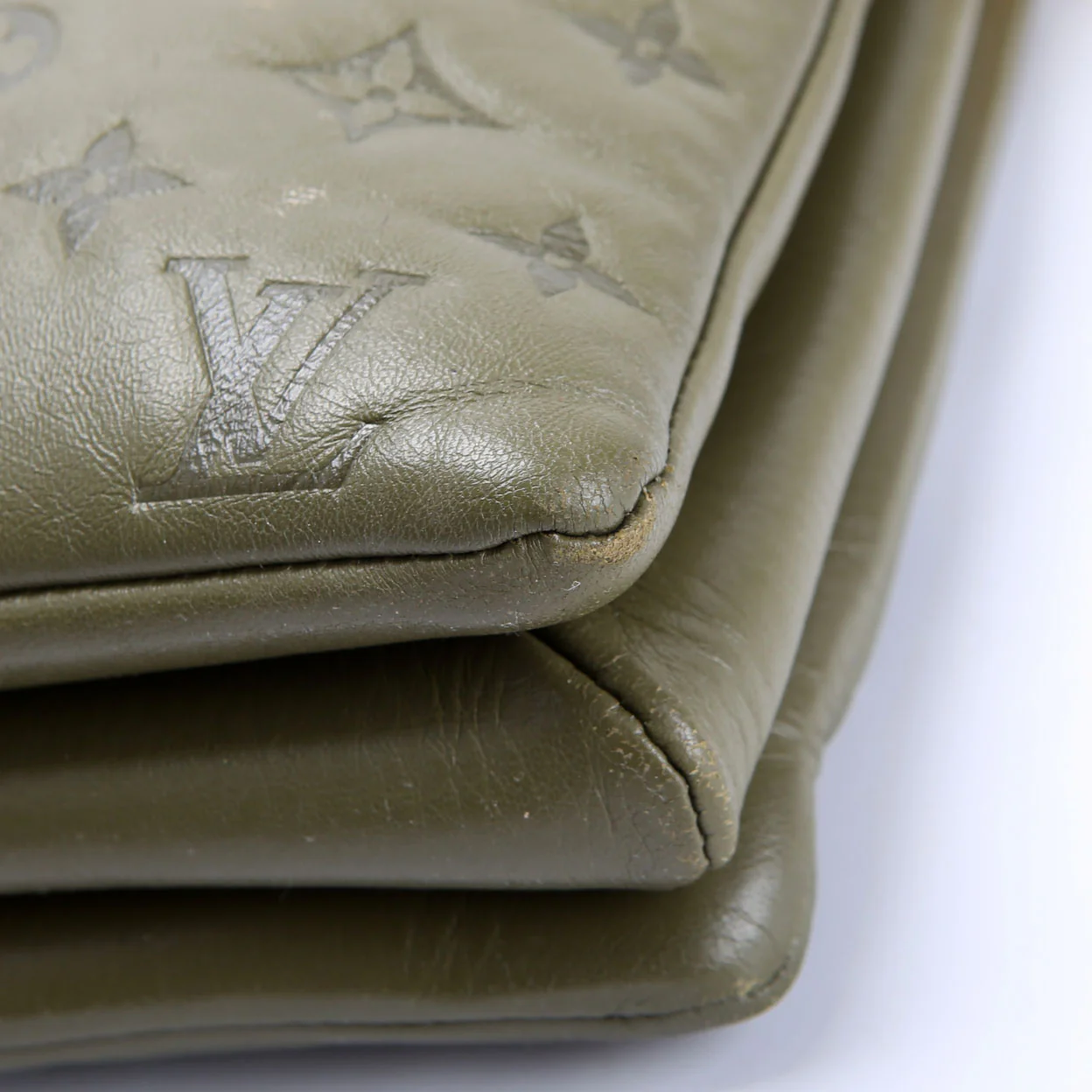 Coussin MM Lambskin Green - Image 6