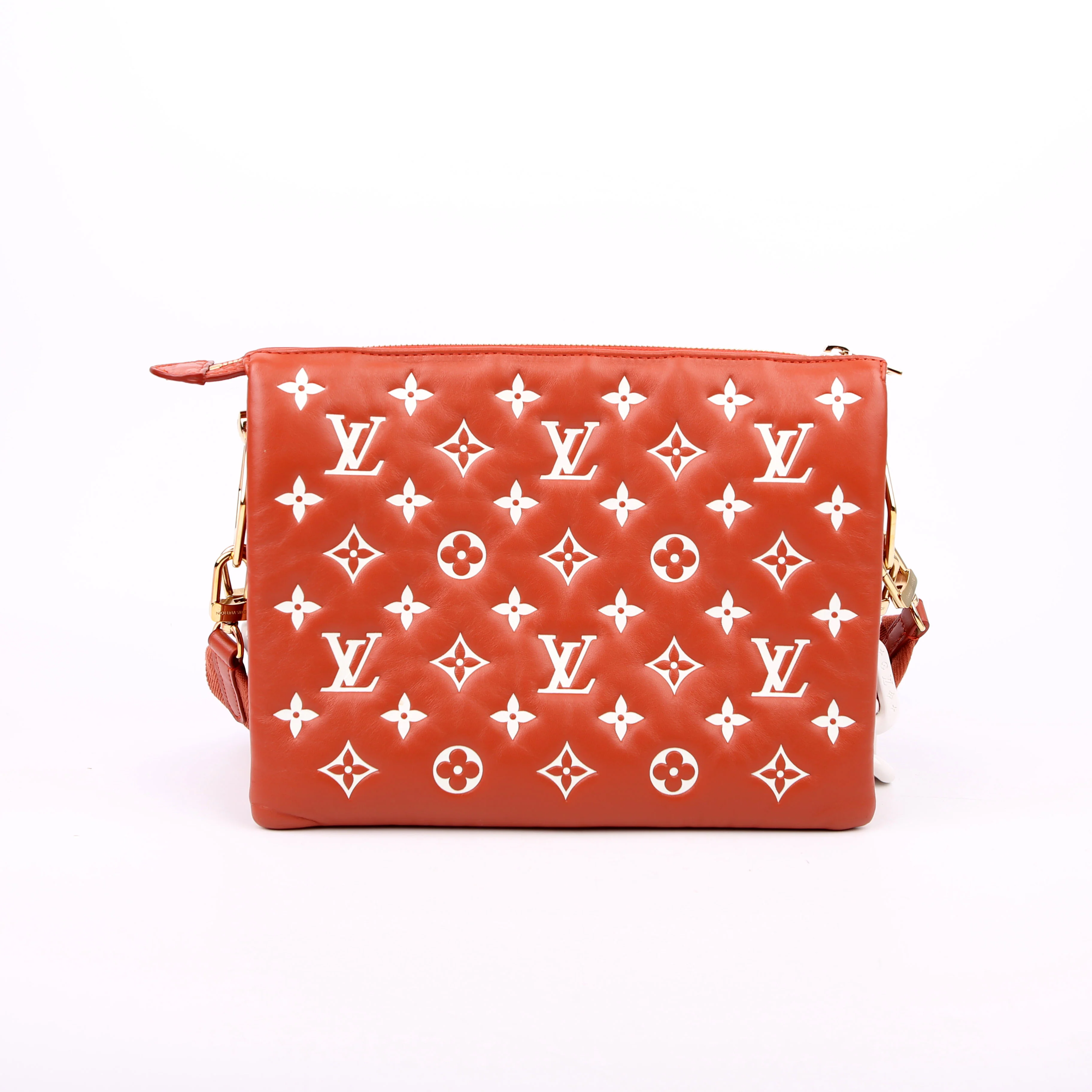 Coussin PM Lambskin Terracotta - Image 3