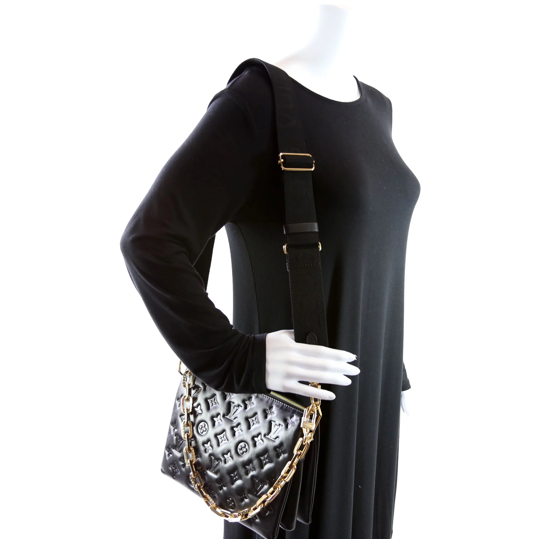 Coussin PM NV Lambskin Black - Image 11