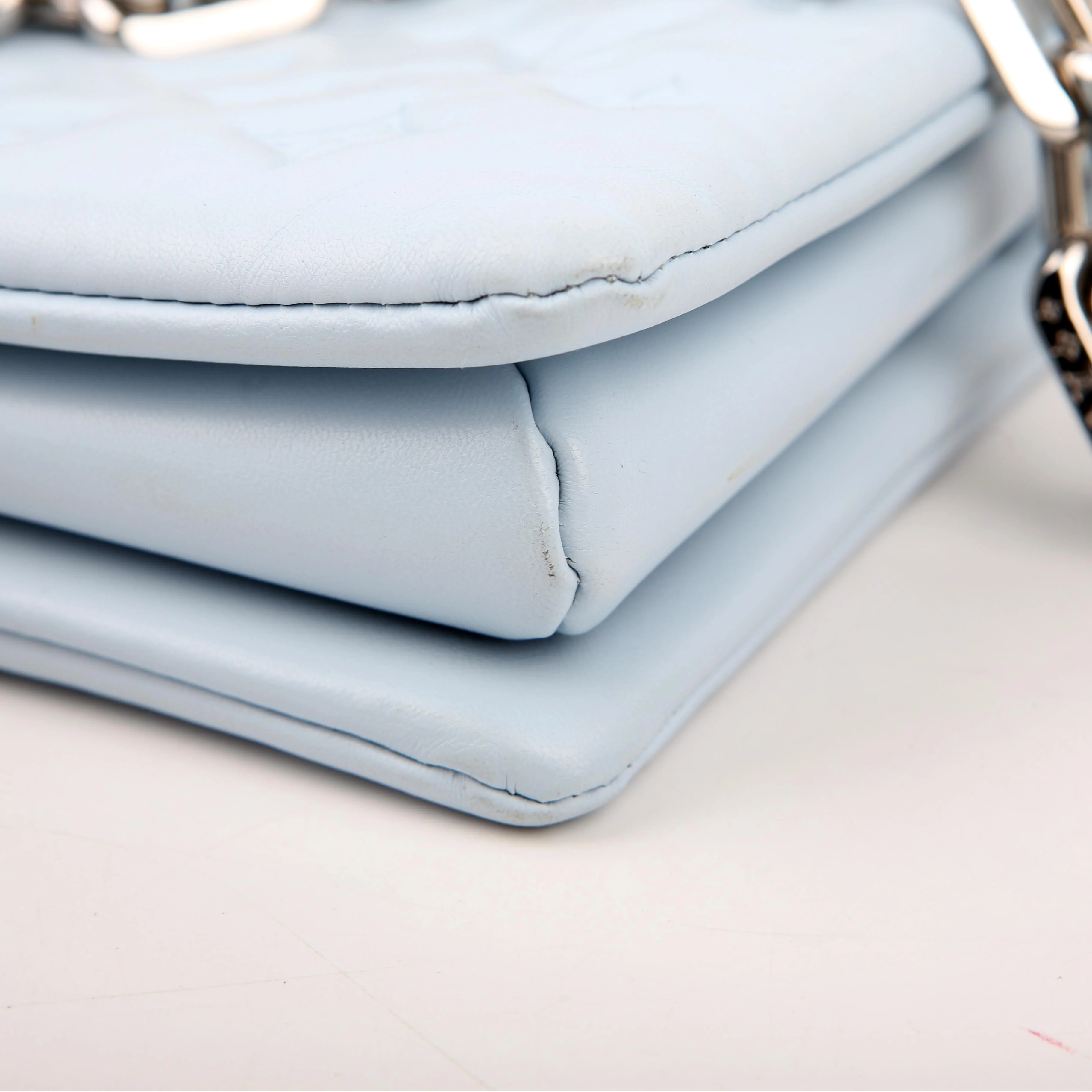 Coussin PM NV Lambskin Blue - Image 8