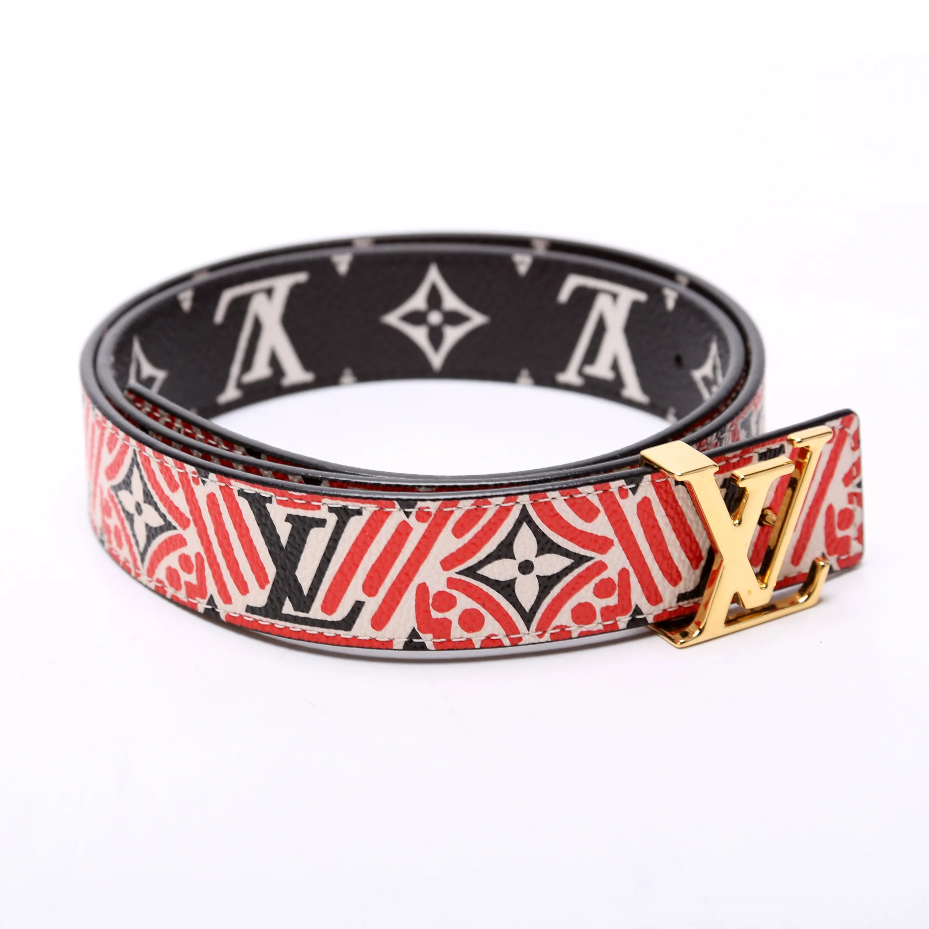Crafty Iconic 30MM Reversible Belt Size 85/32 Red/Black - Image 2