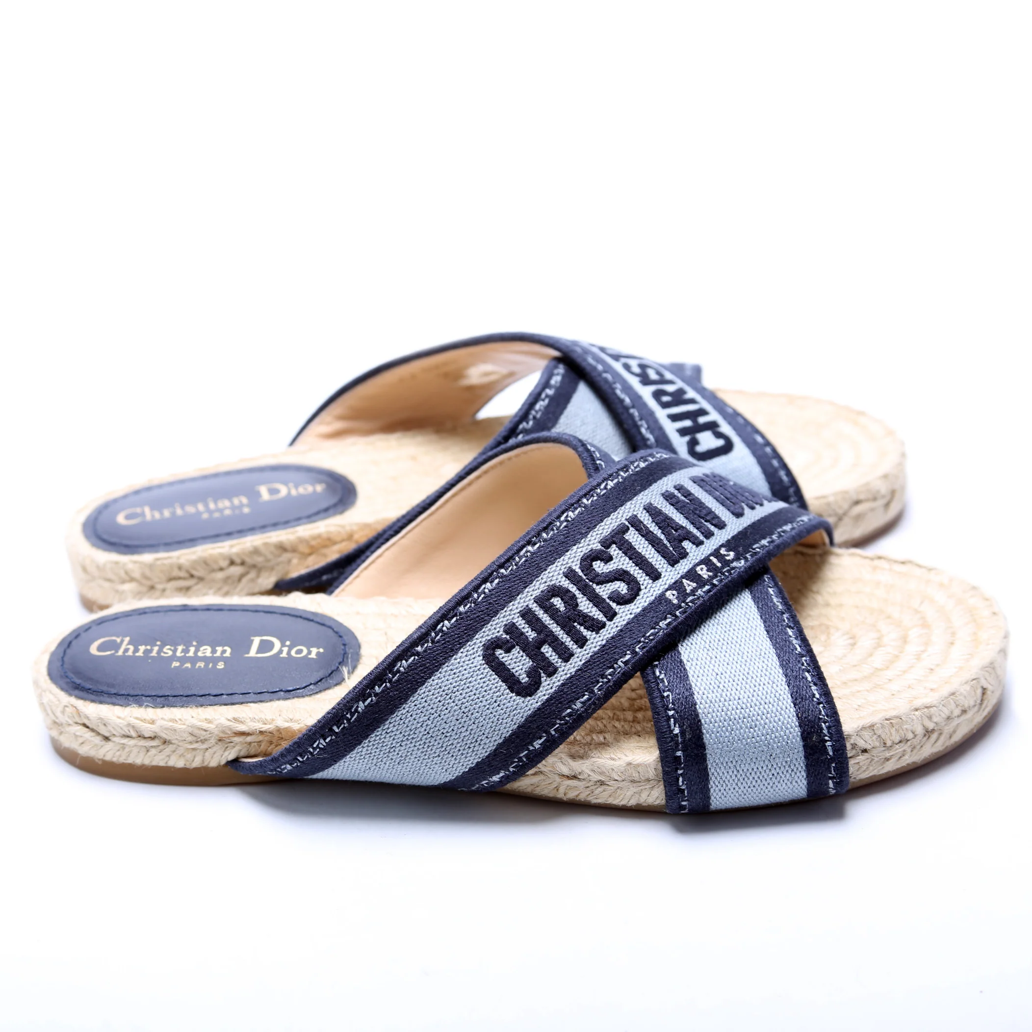 Criss Cross Logo Mules Size 38 - Image 3