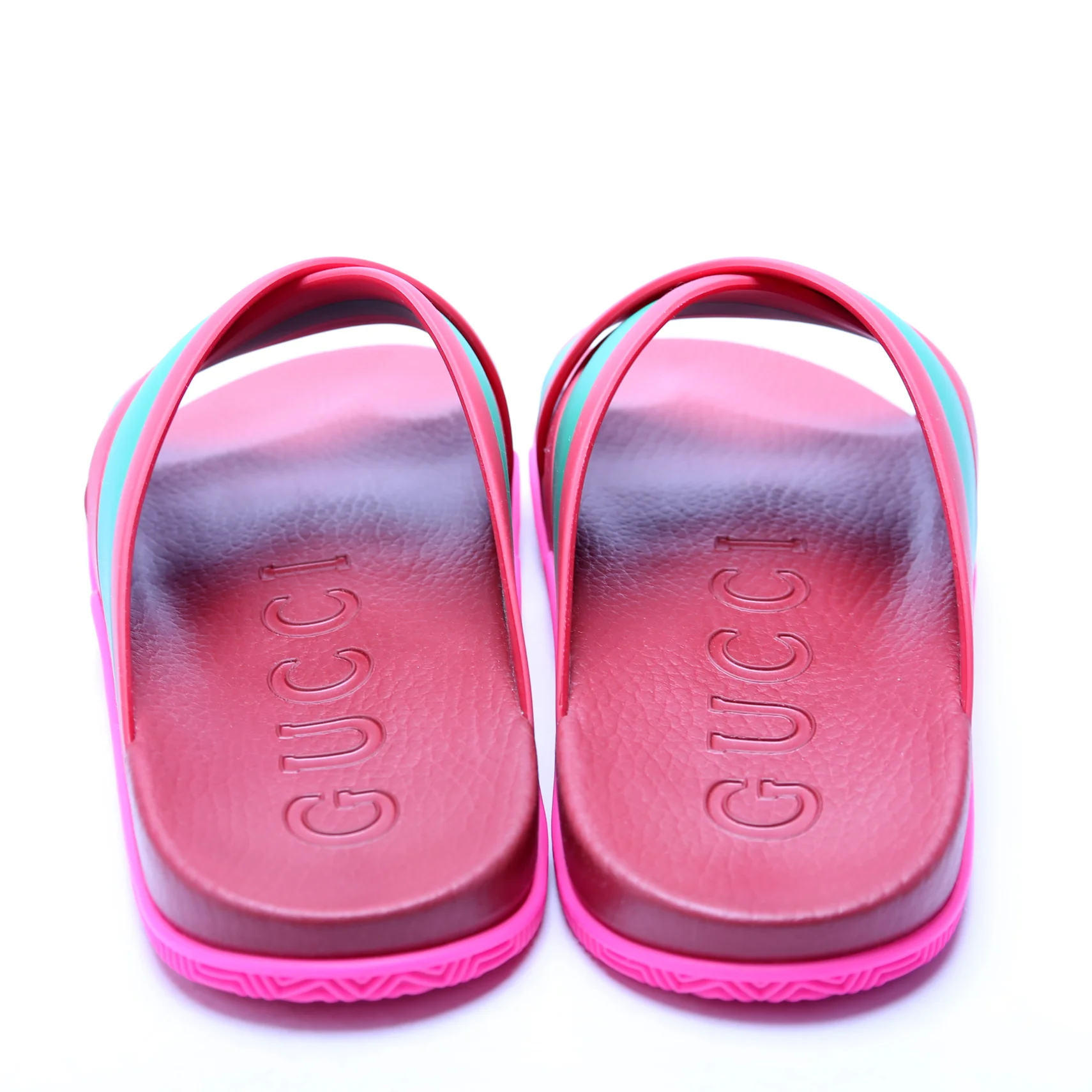 Criss Cross Web Rubber Slides Size 42 Multicolor - Image 4
