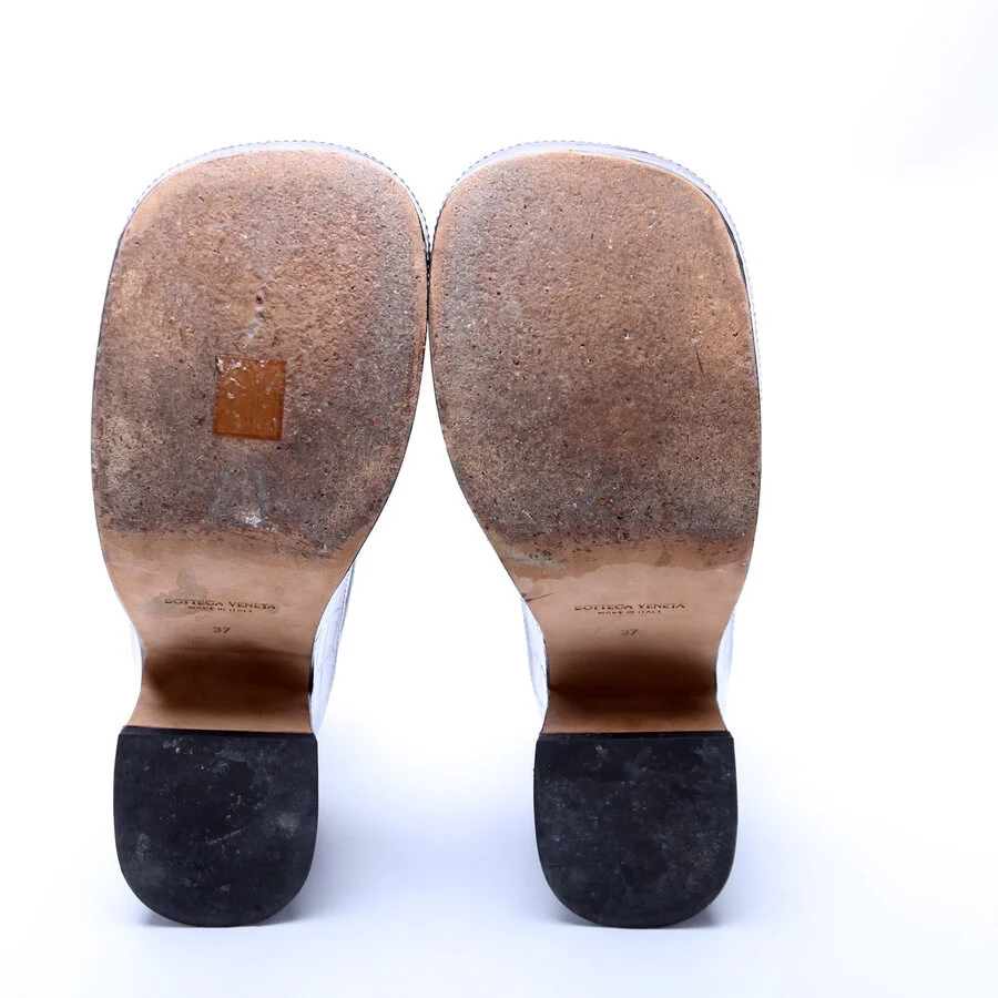 Croc Embossed Clog Mules Size 37 - Image 6