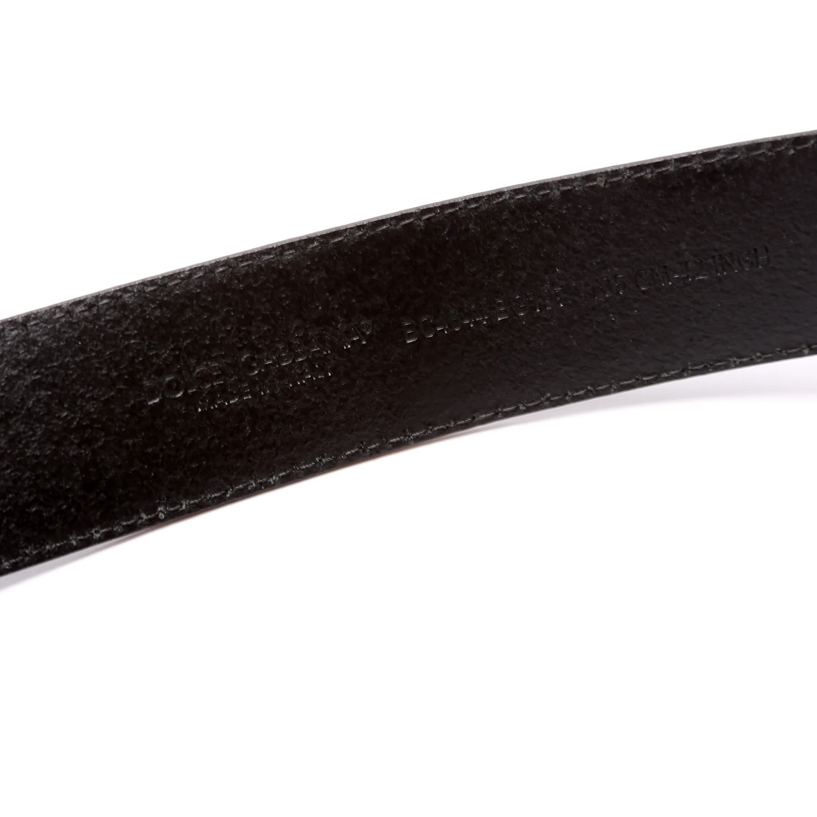 Crossover DG Logo 40MM Leather Belt Size 105/42 - Image 4