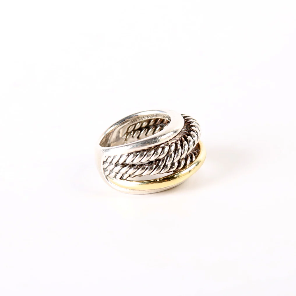 Crossover Ring Size 7 925/585 - Image 4