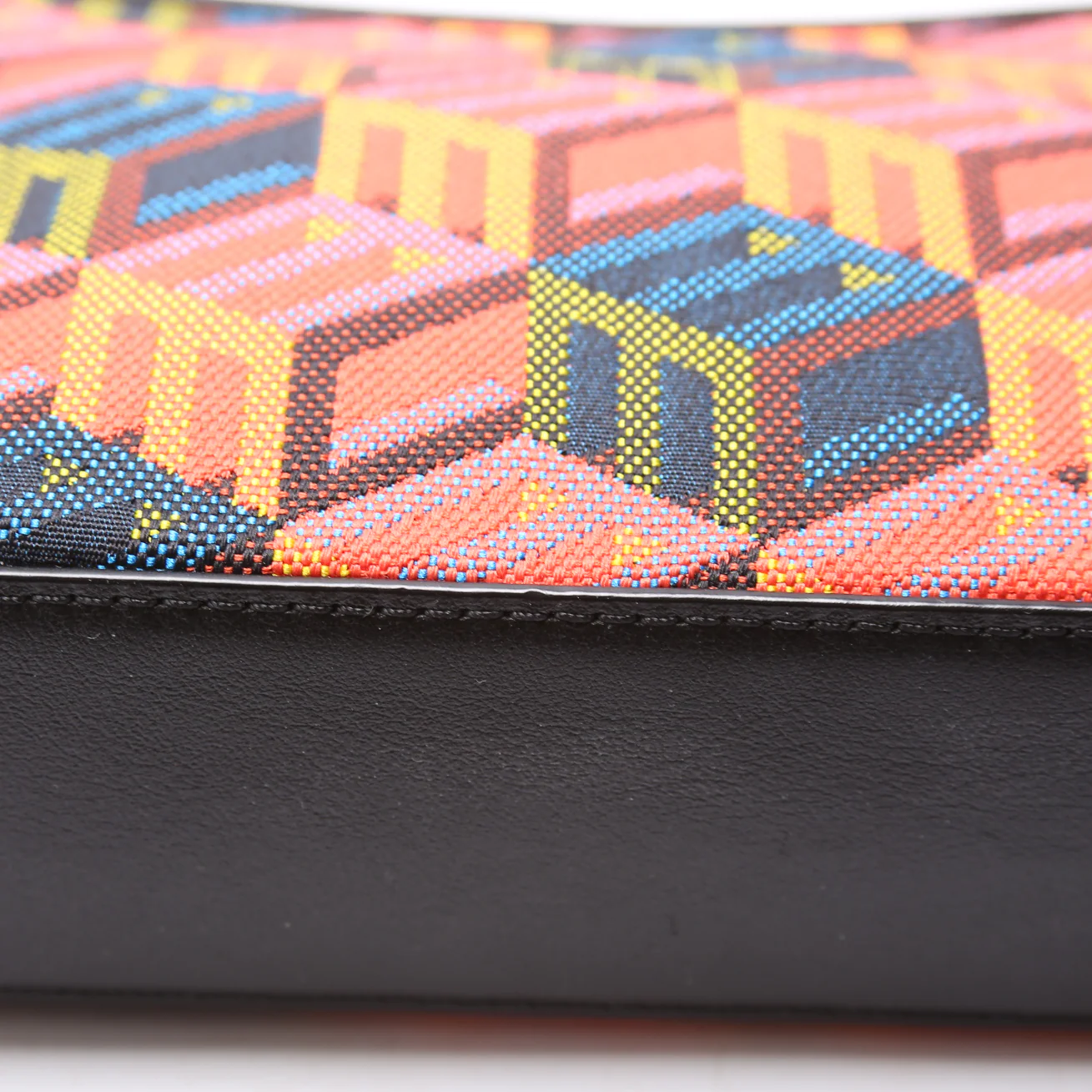 Cubic Monogram Mini Shoulder Bag Black/Multicolor - Image 5
