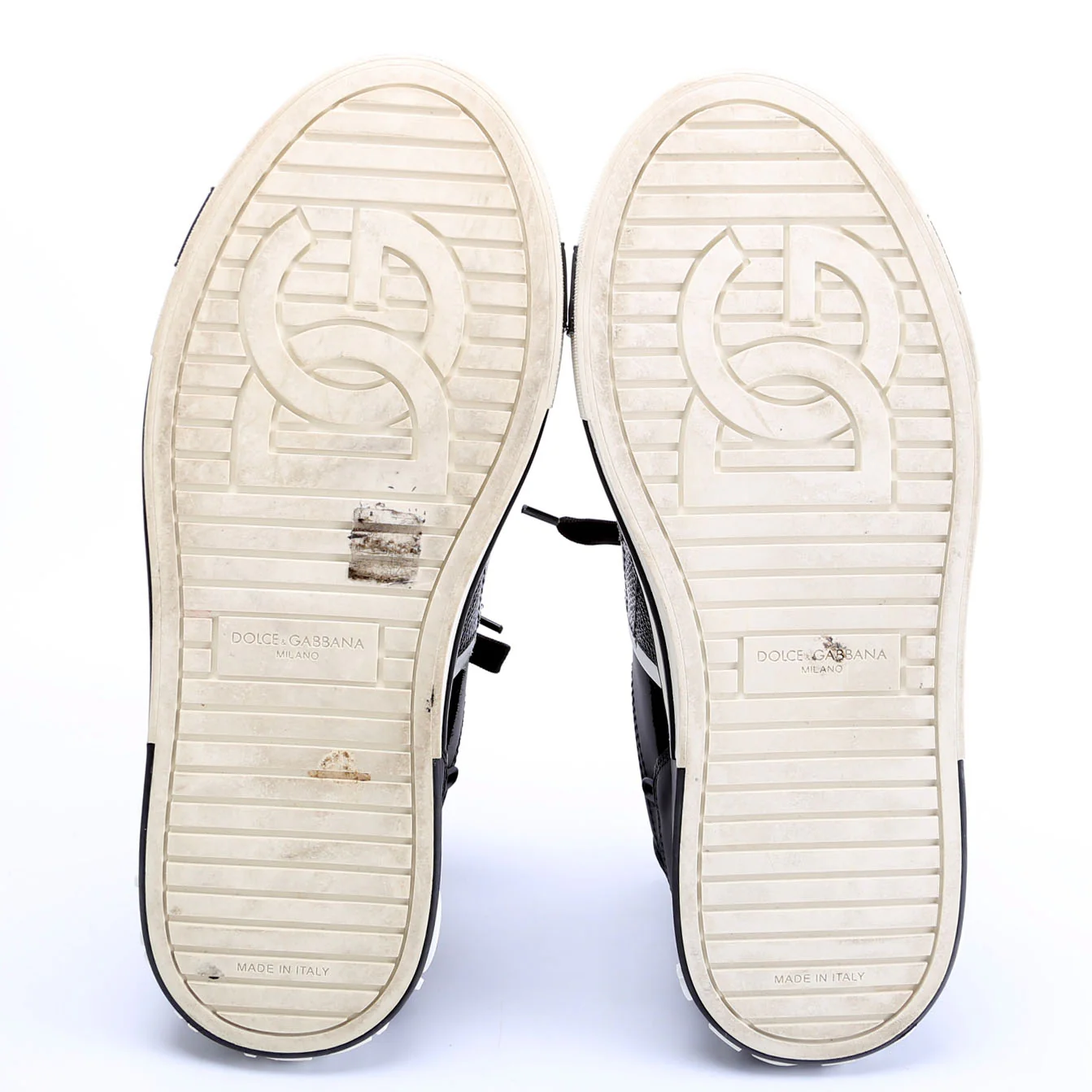 Custom 2.0 Leather Sneakers Size 40.5 Black - Image 6