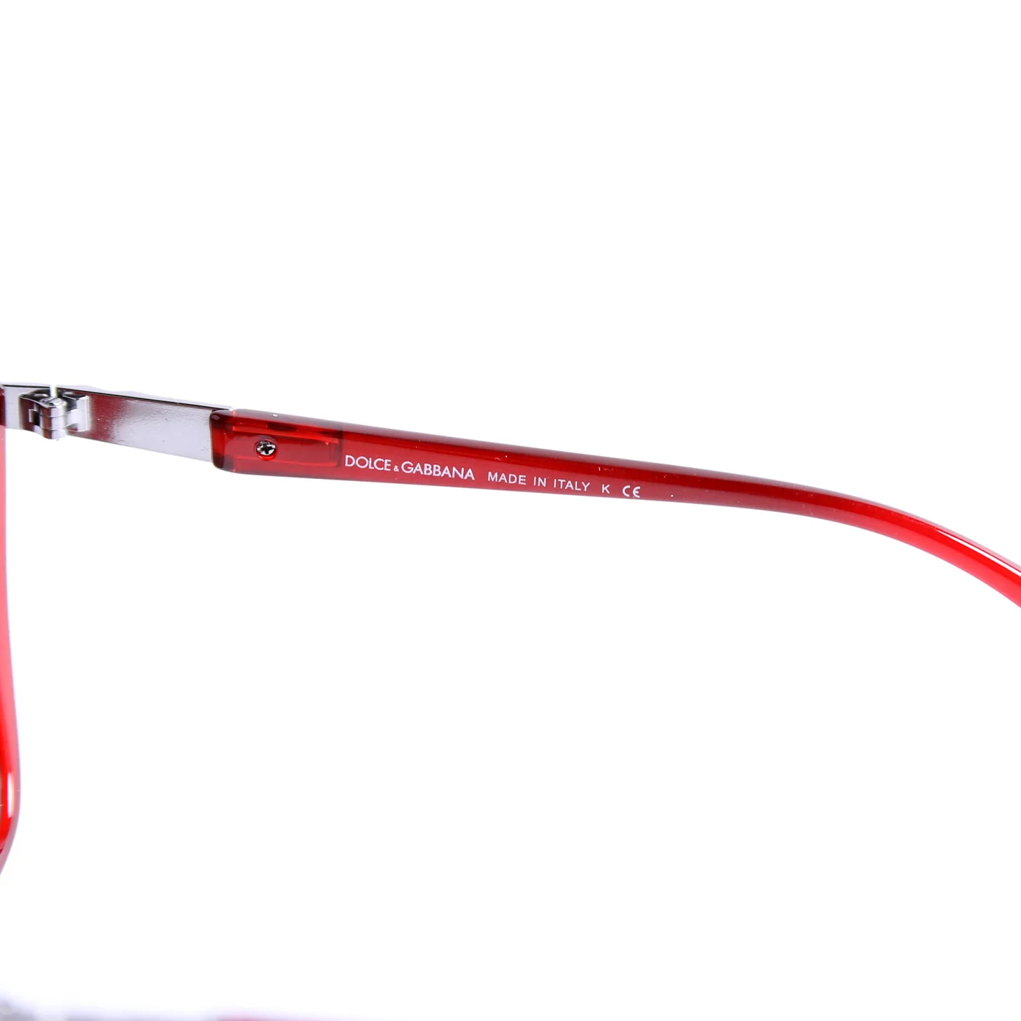 D&G 2096 Sunglasses Red - Image 5