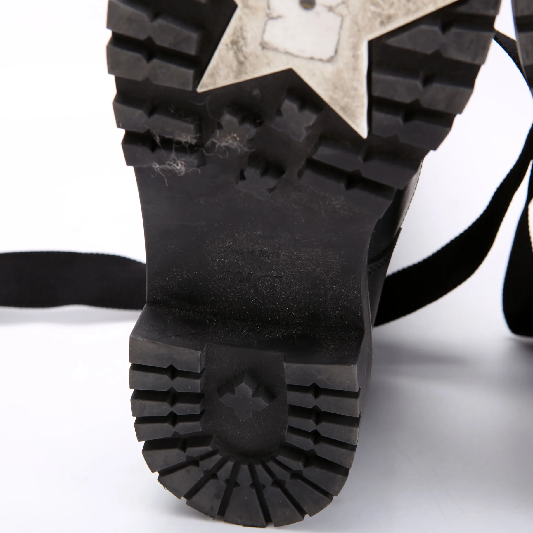 D-Major Miss Dior Ankle Boots Size 36 Black/White - Image 7