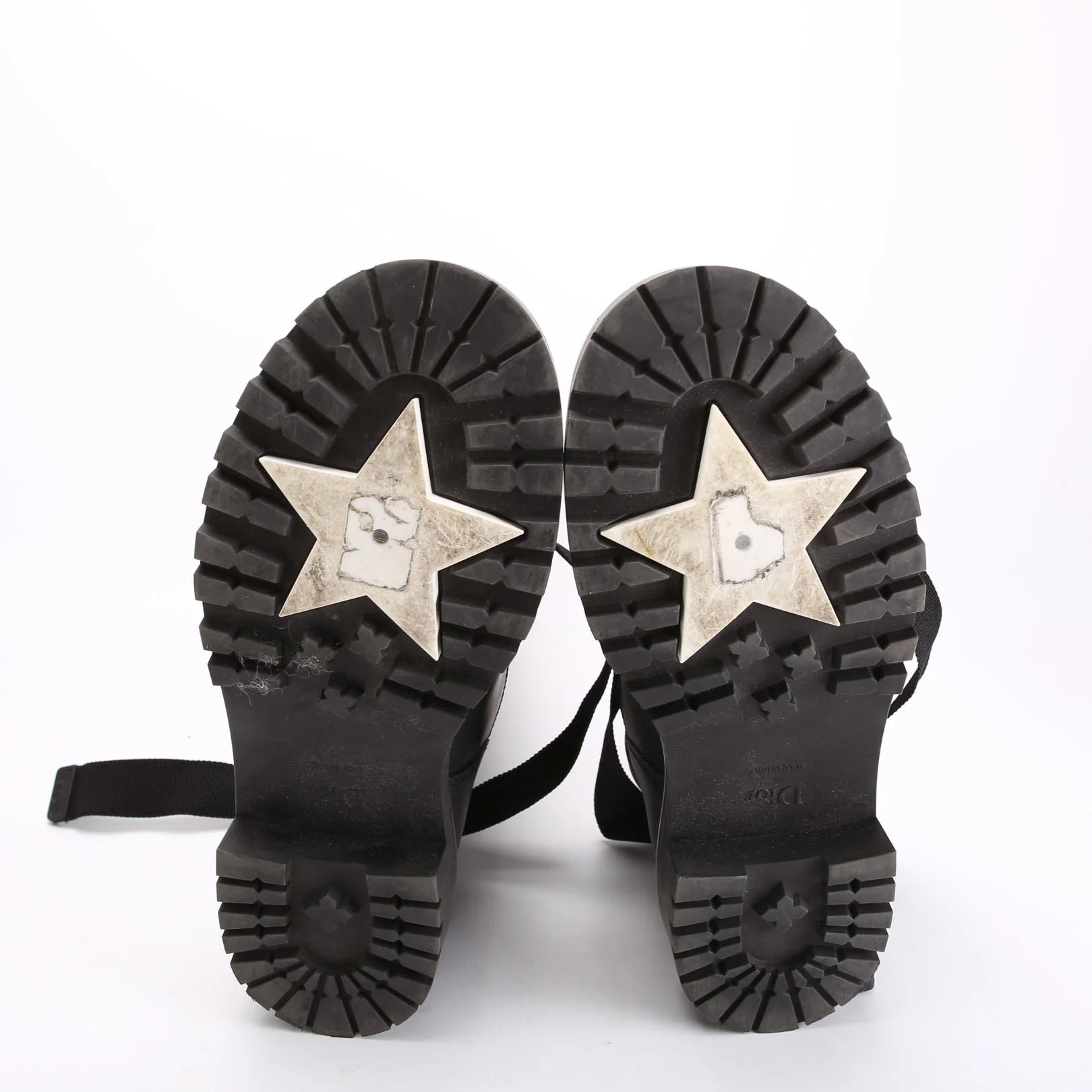 D-Major Miss Dior Ankle Boots Size 36 Black/White - Image 8