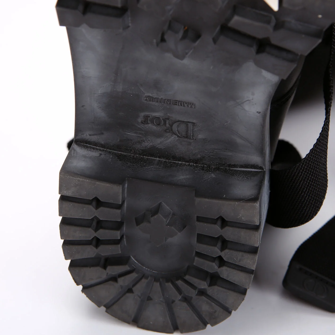 D-Major Tweed Calf Ankle Boots Size 36.5 - Image 9