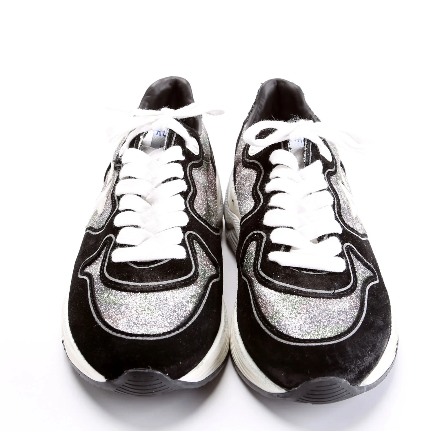 Dad Star Sneakers Size 38 Black/Silver - Image 2