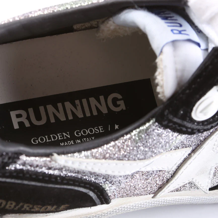 Dad Star Sneakers Size 38 Black/Silver - Image 5