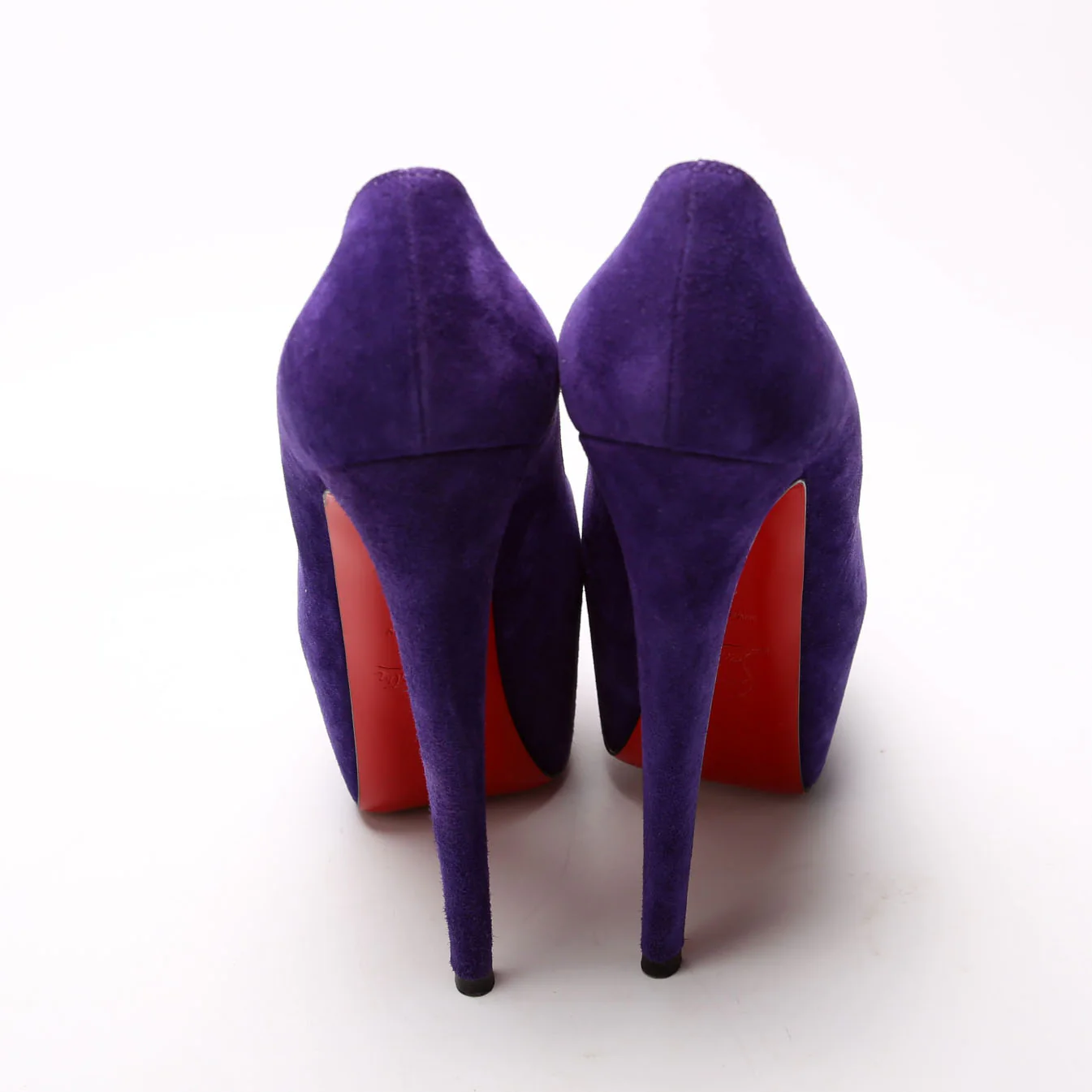 Daffodile Suede 160 Pumps Size 36.5 Purple - Image 4