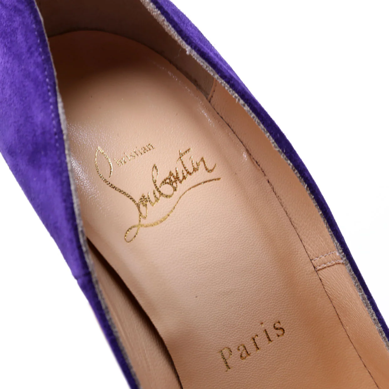 Daffodile Suede 160 Pumps Size 36.5 Purple - Image 7
