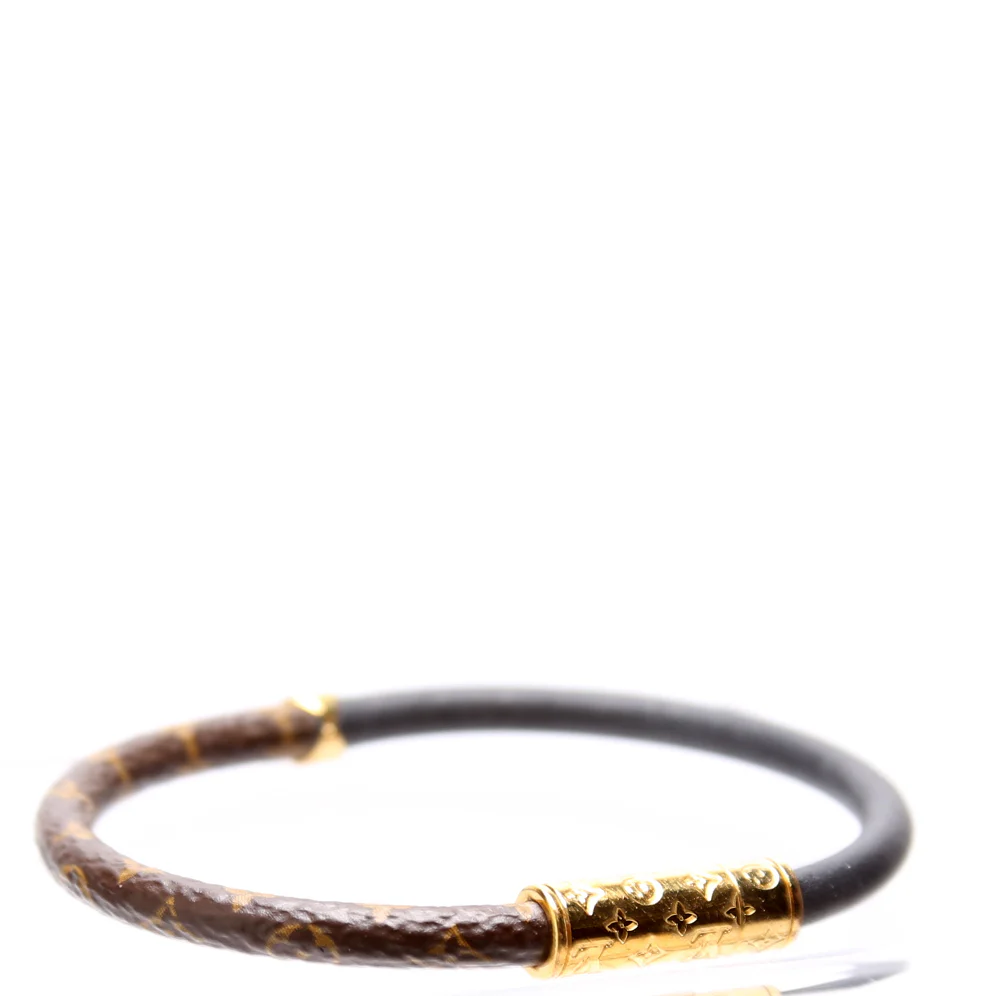 Daily Confidential Bracelet Monogram/Leather - Image 2