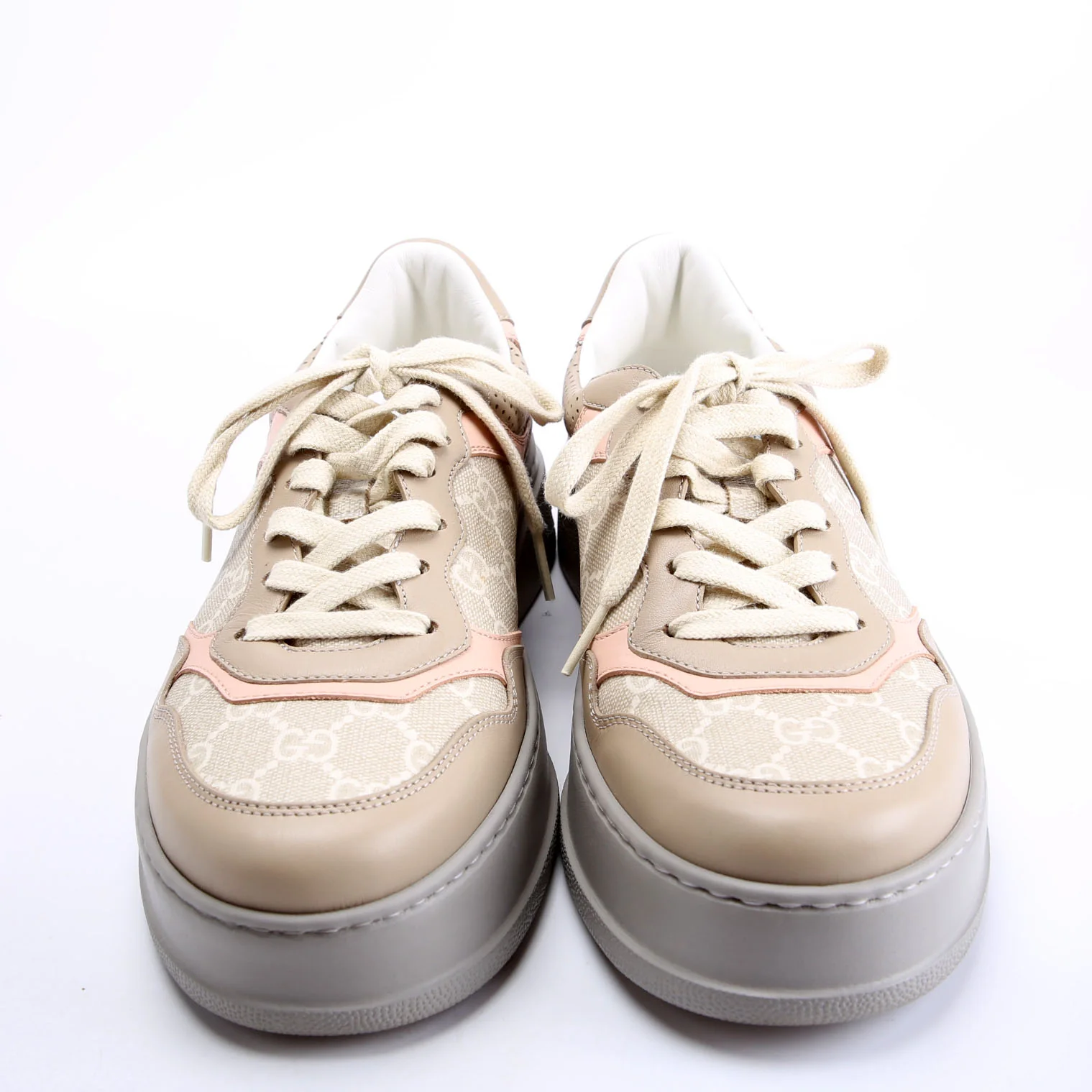 Dali Platform Sneakers Size 40 Grey and Pink - Image 2