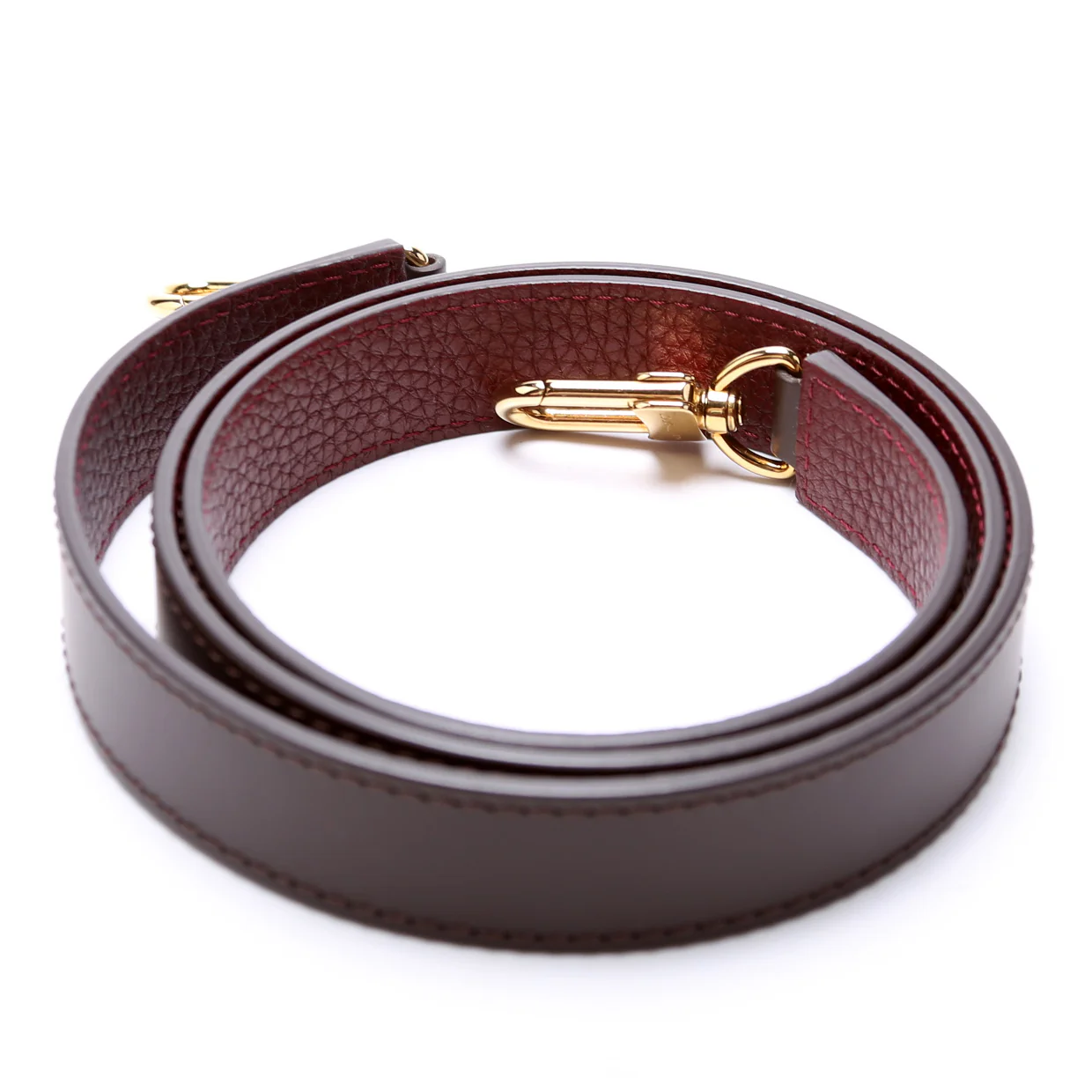 Damier Ebene/Calfskin 25MM Shoulder Strap - Image 3
