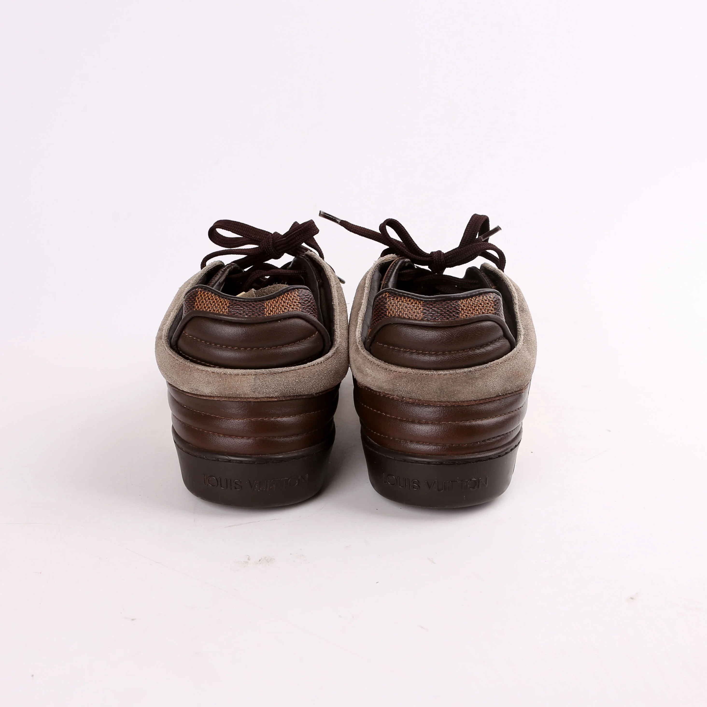 Damier Ebene Low Top Sneakers Size 37.5 - Image 4