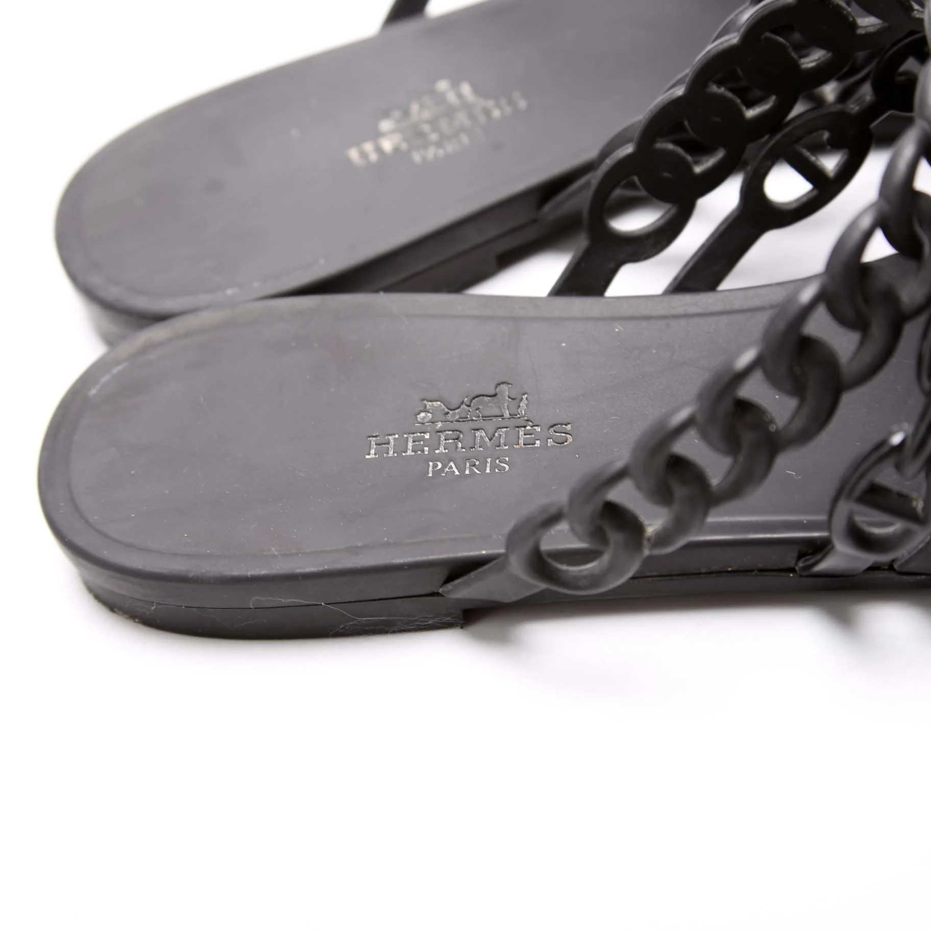 D'ancre Rubber Sandals Size 38 - Image 5