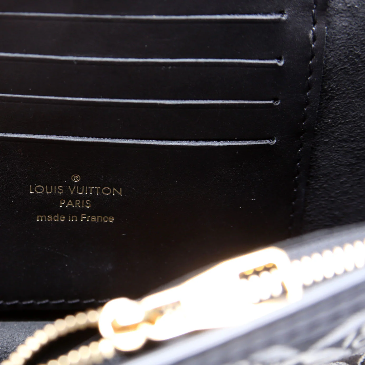 Dauphine Chain Wallet Since 1854 Jacquard Black - Image 8