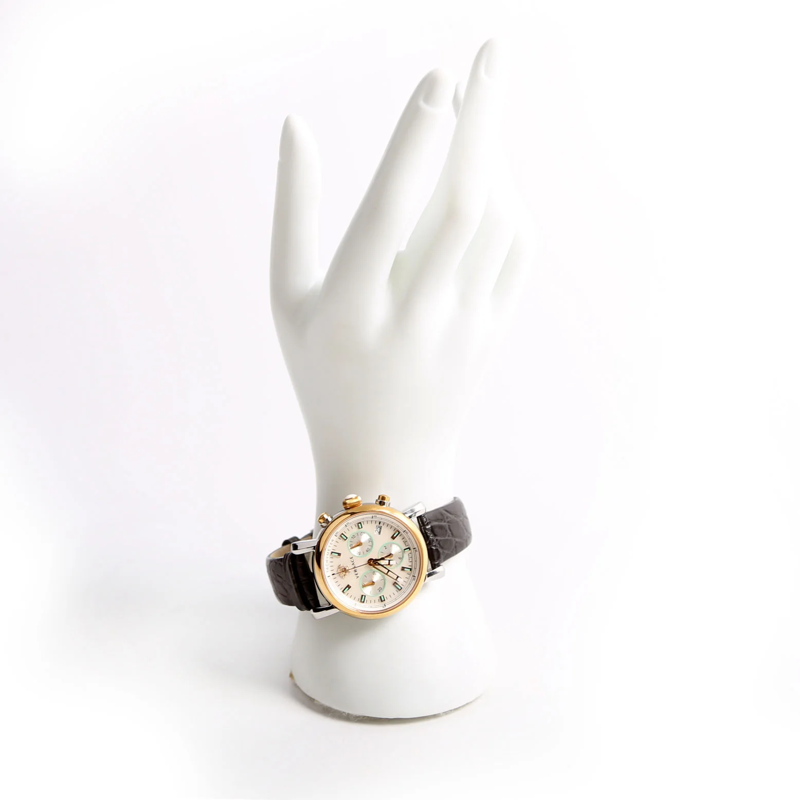 Day Glam Stainless Steel/Sapphire Crystal Dial Watch Brown - Image 6
