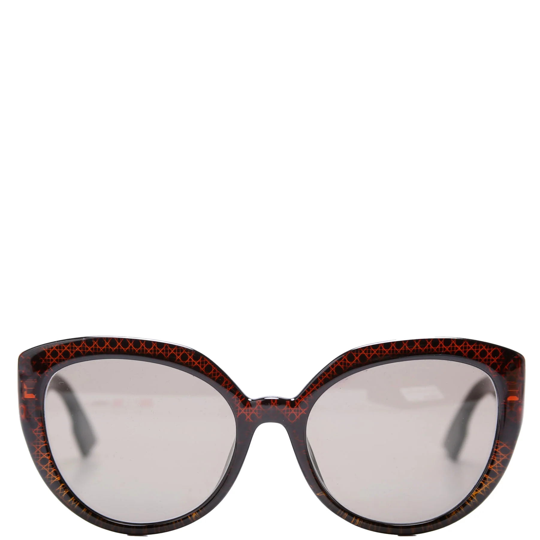 DCB2B Ddiorf Cat Eye Polarized Sunglasses Brown/Black