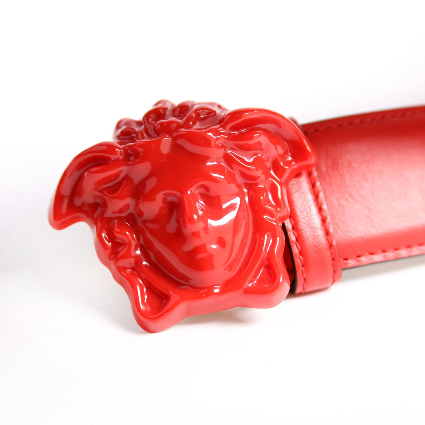 DCU4140 Medusa Head Belt Size 100/40 Red - Image 8